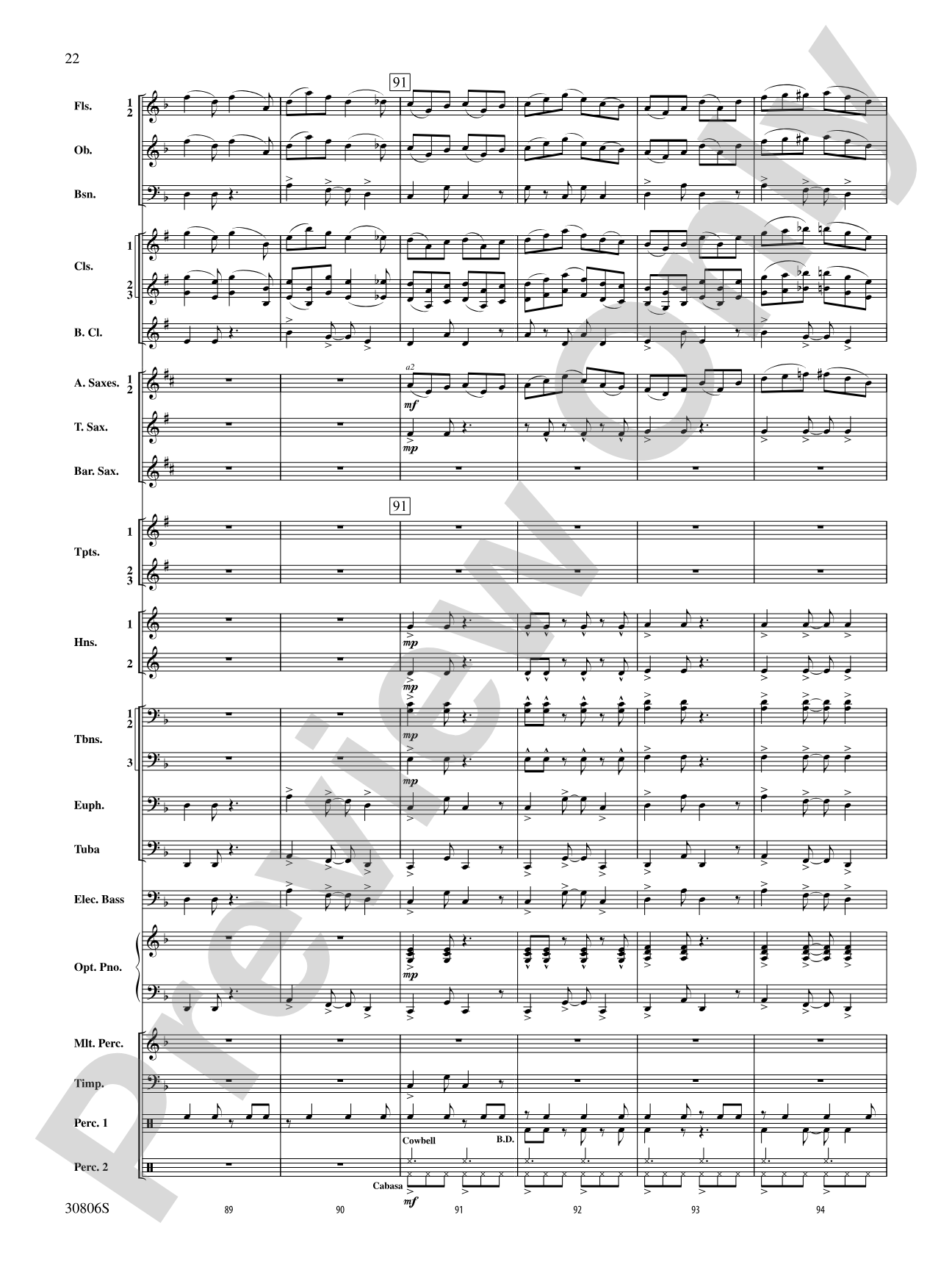 Yorkton: Concert Band Conductor Score & Parts