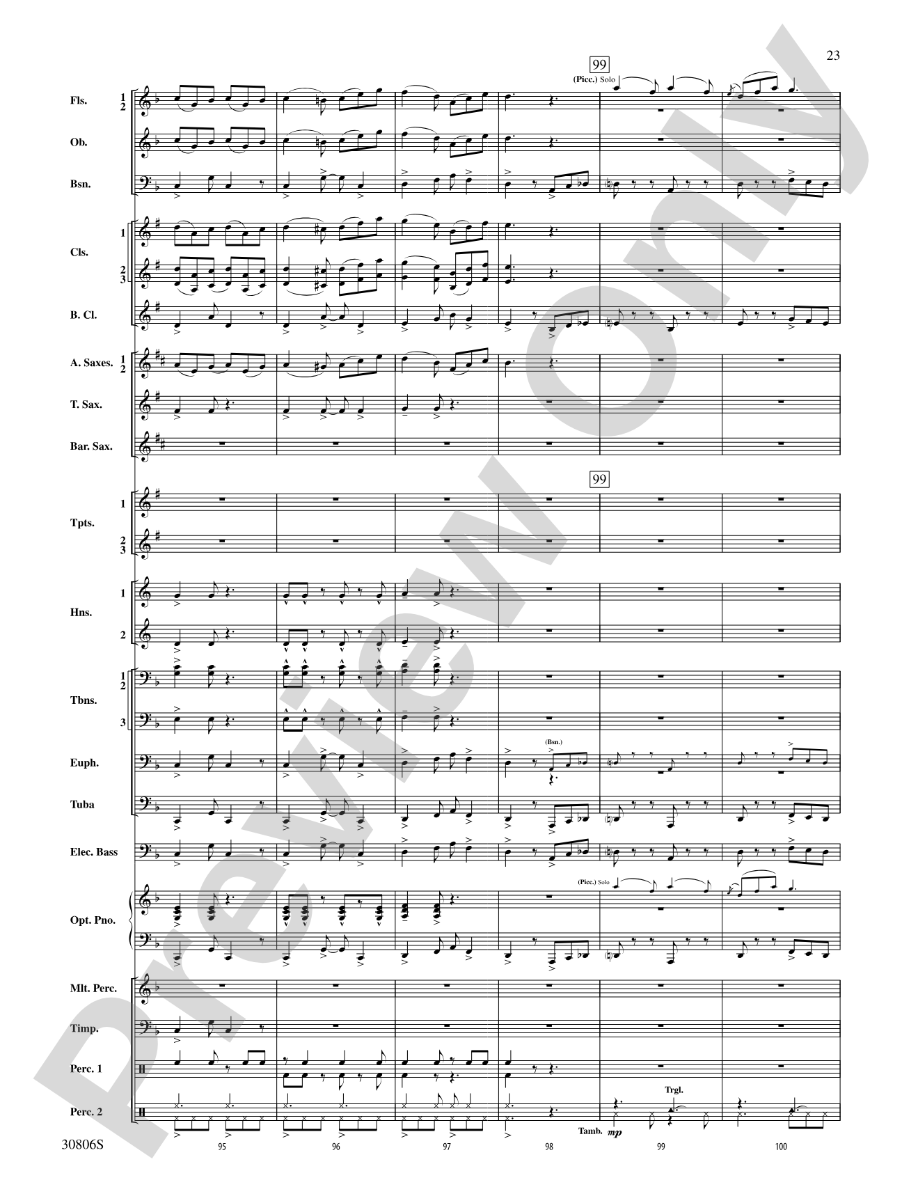 Yorkton: Concert Band Conductor Score & Parts