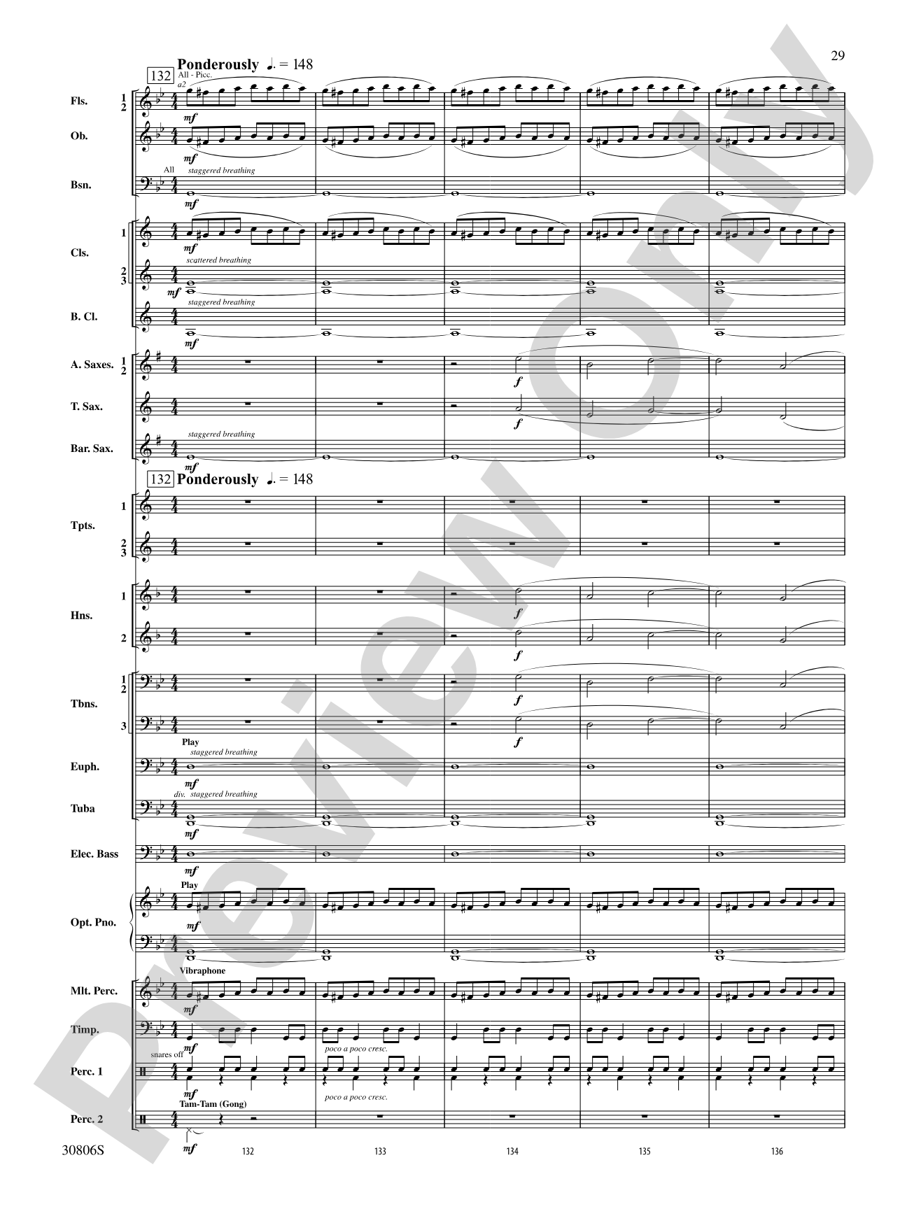 Yorkton: Concert Band Conductor Score & Parts