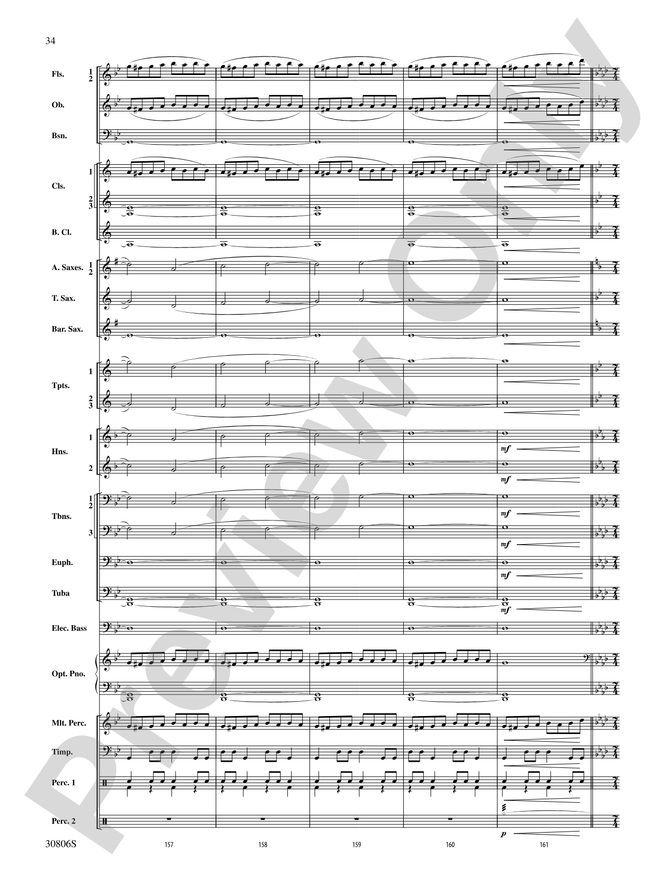 Yorkton: Concert Band Conductor Score & Parts