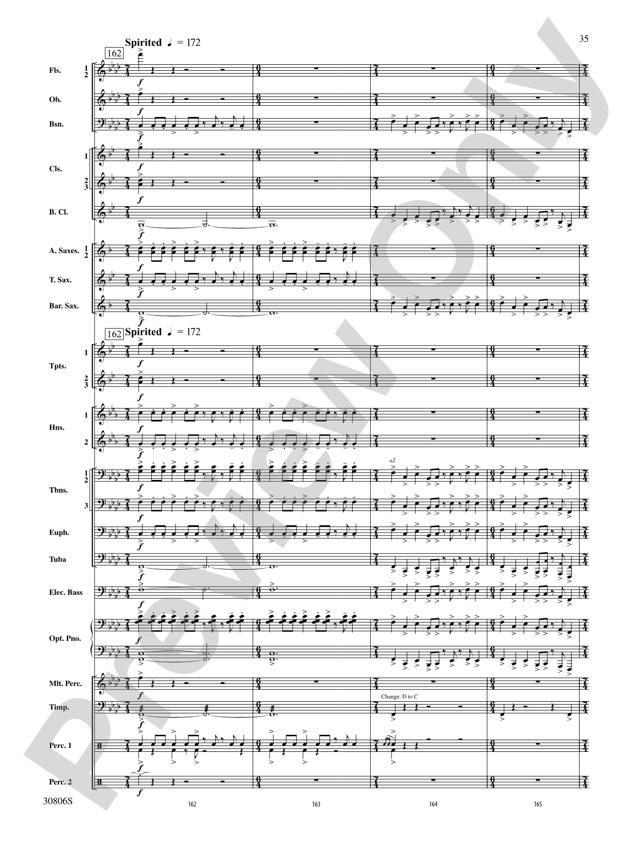 Yorkton: Concert Band Conductor Score & Parts