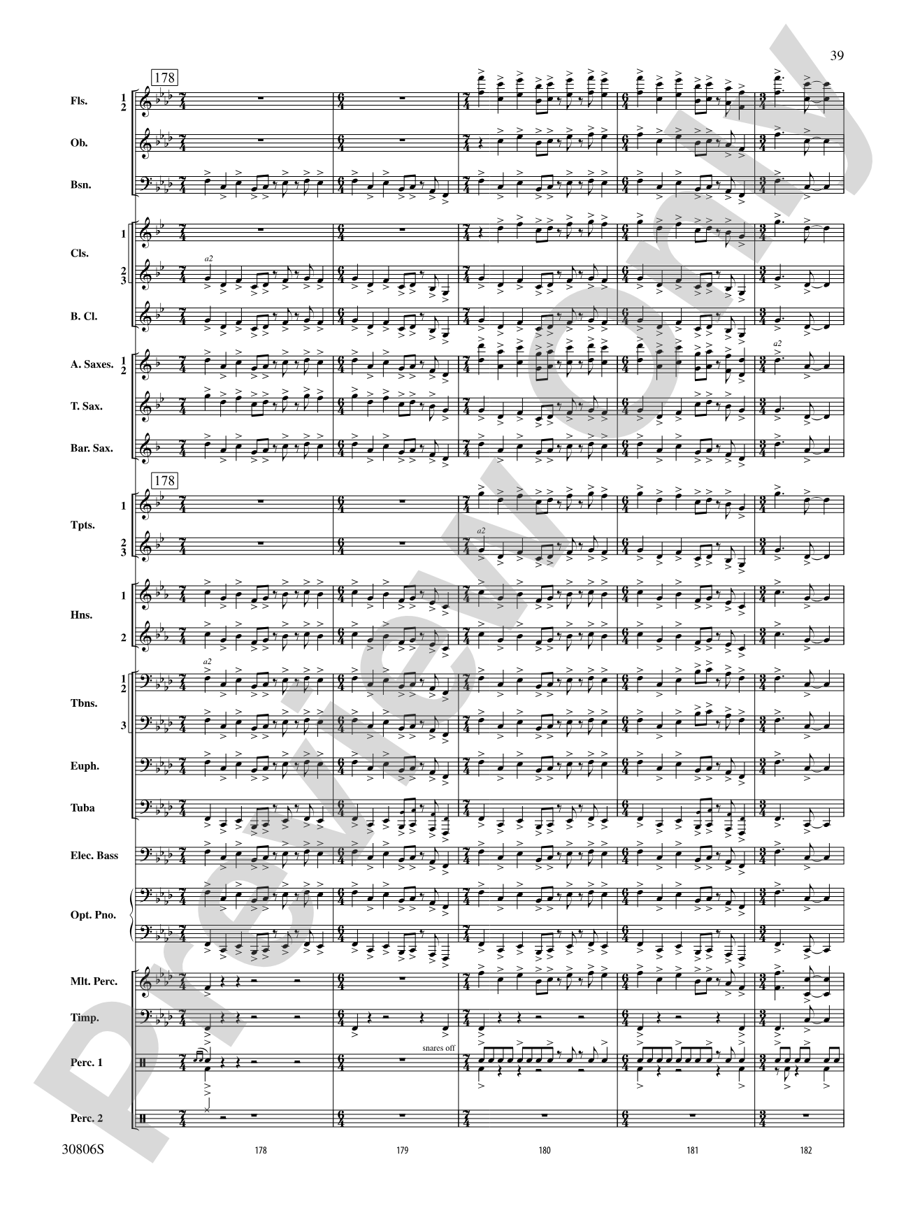 Yorkton: Concert Band Conductor Score & Parts