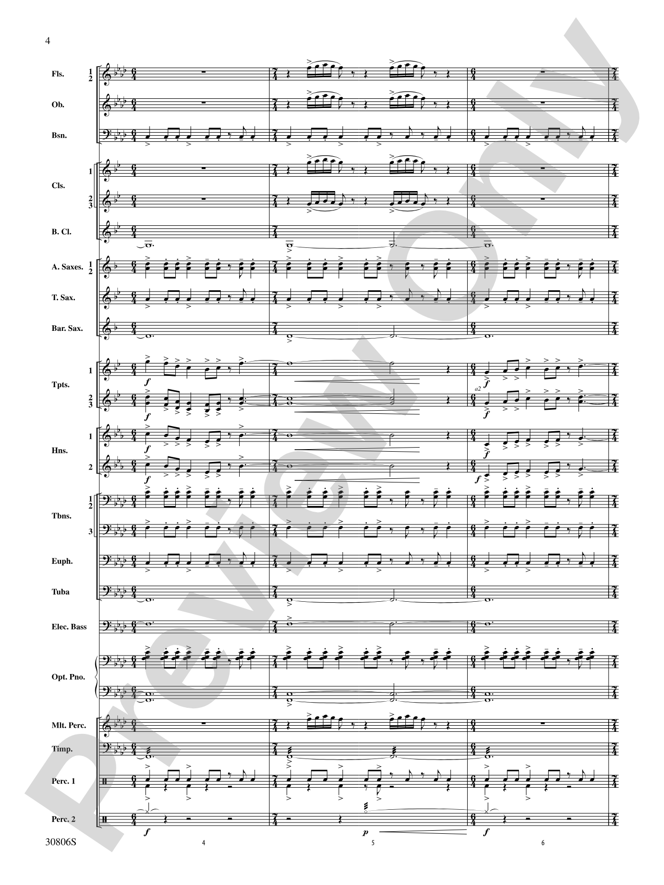 Yorkton: Concert Band Conductor Score & Parts