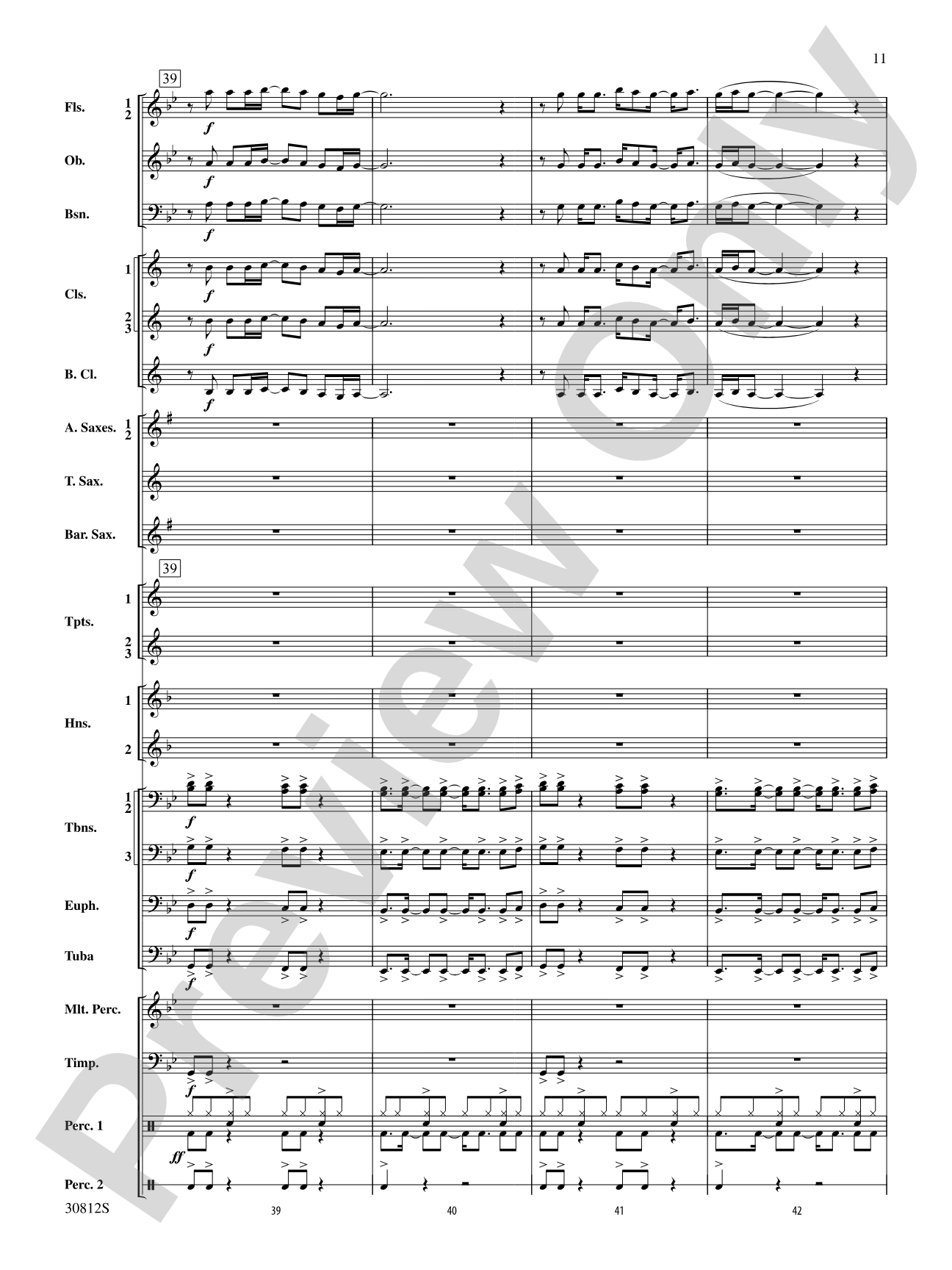 Stairway to Heaven: Concert Band Conductor Score & Parts