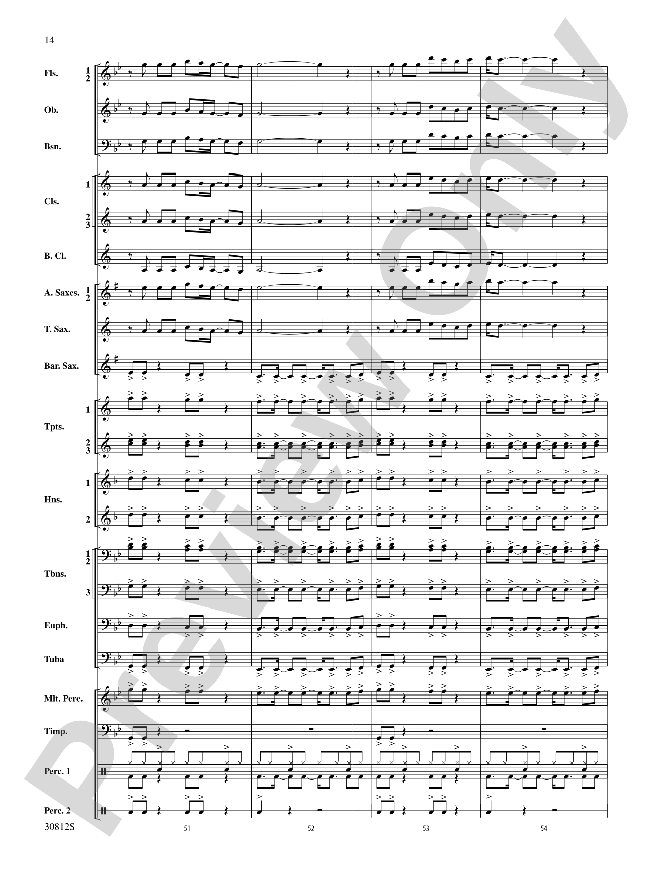 Stairway to Heaven: Concert Band Conductor Score & Parts