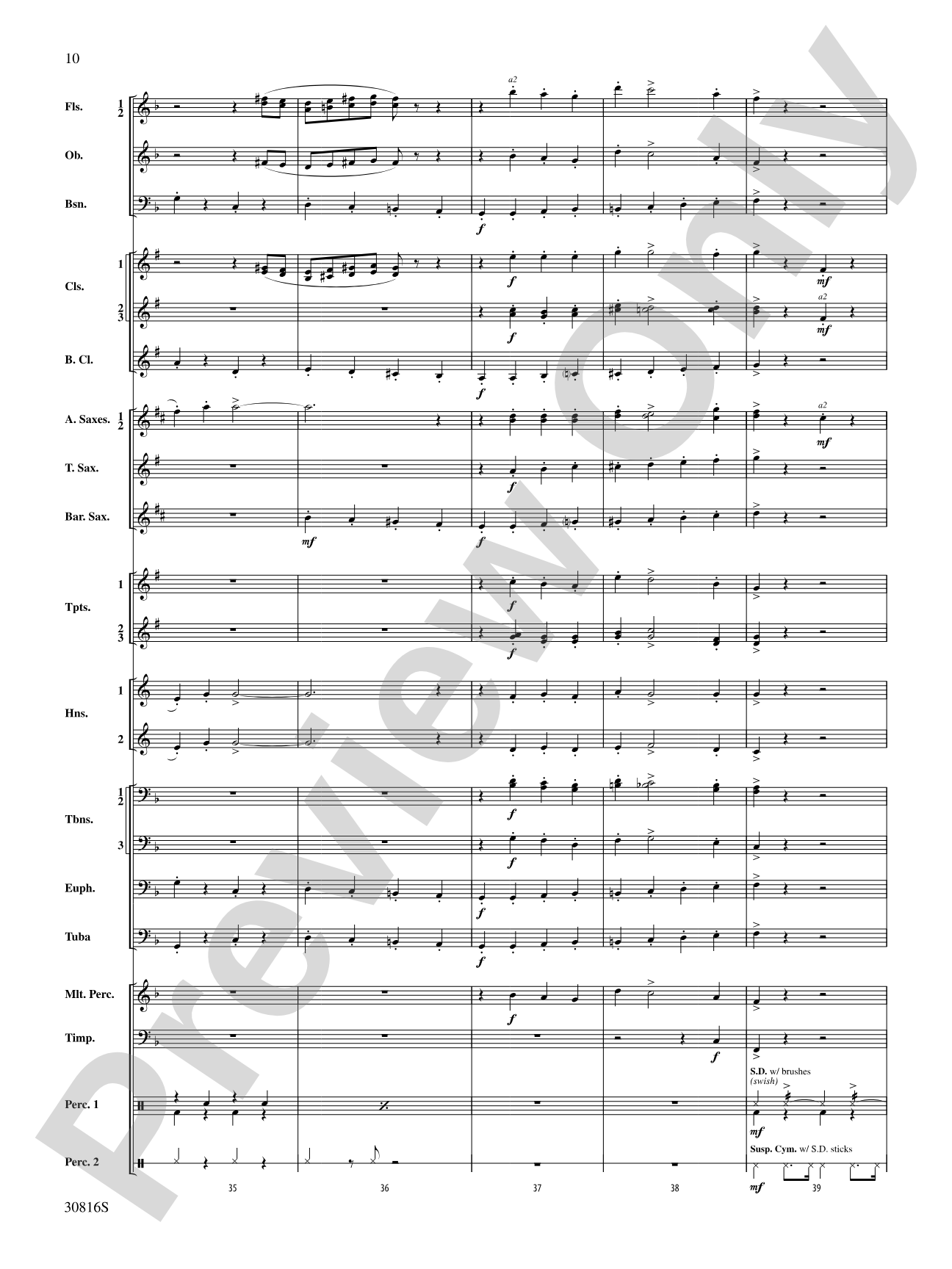 Strike Up the Band: Concert Band Conductor Score & Parts
