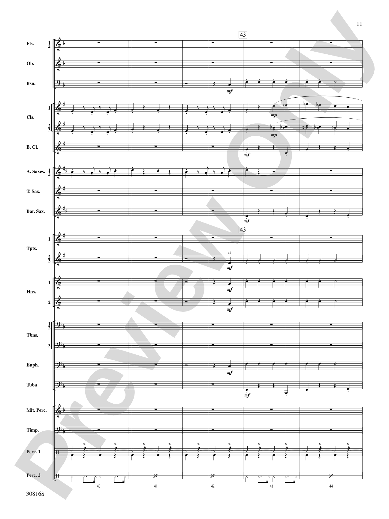 Strike Up the Band: Concert Band Conductor Score & Parts