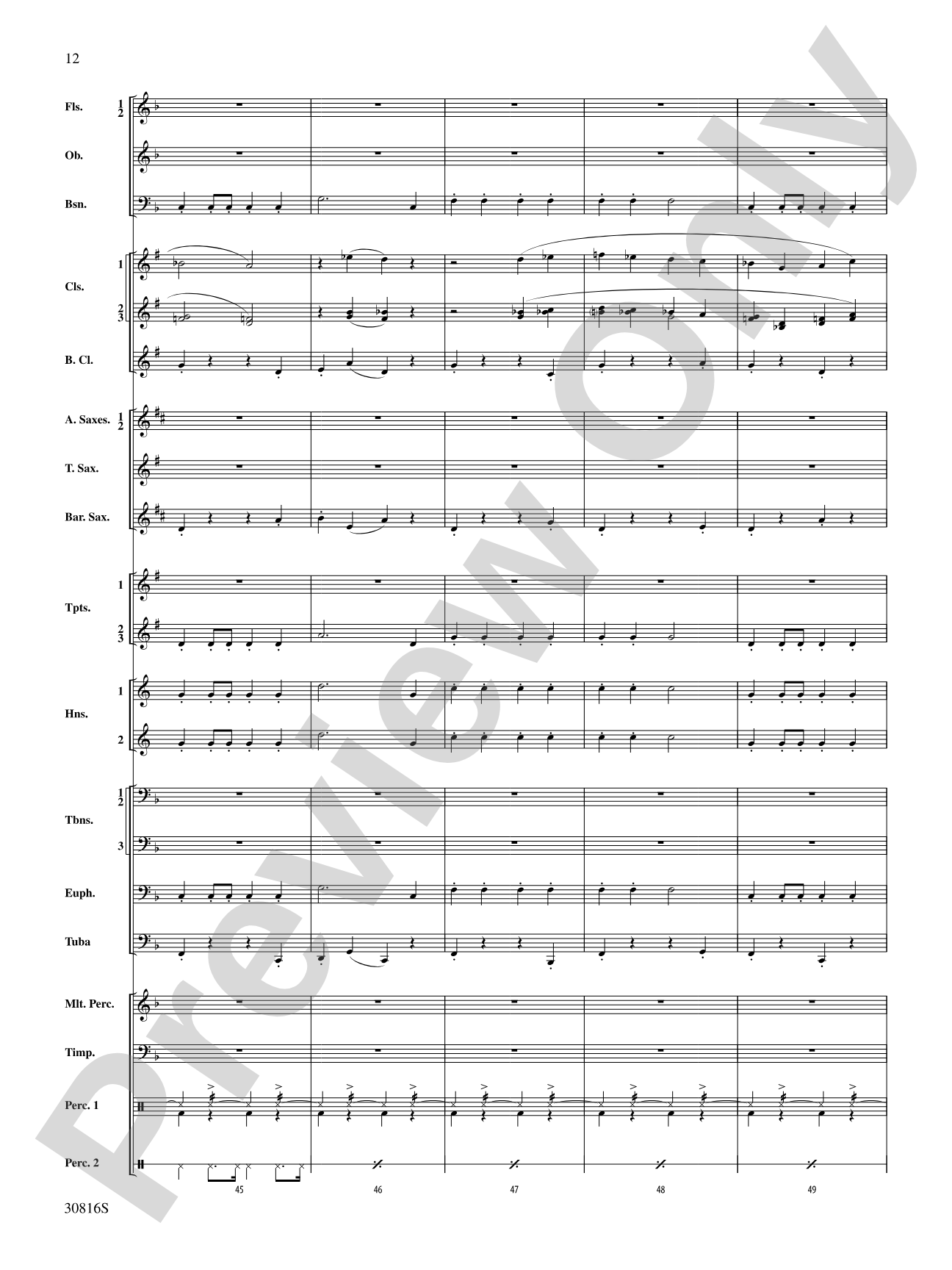 Strike Up the Band: Concert Band Conductor Score & Parts