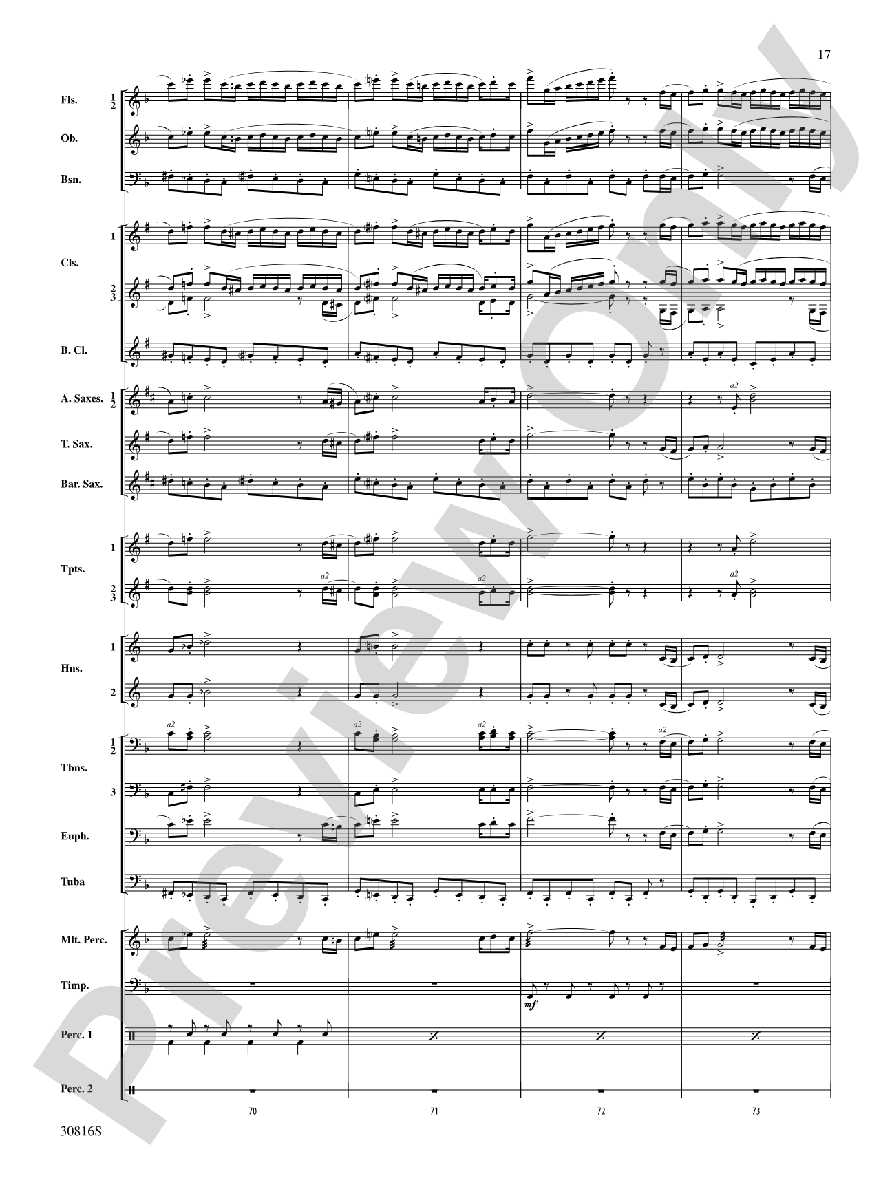 Strike Up the Band: Concert Band Conductor Score & Parts
