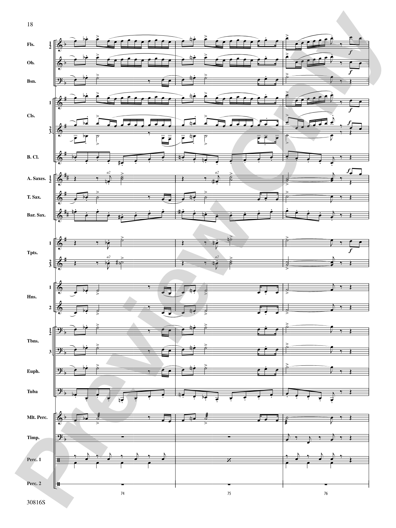 Strike Up the Band: Concert Band Conductor Score & Parts