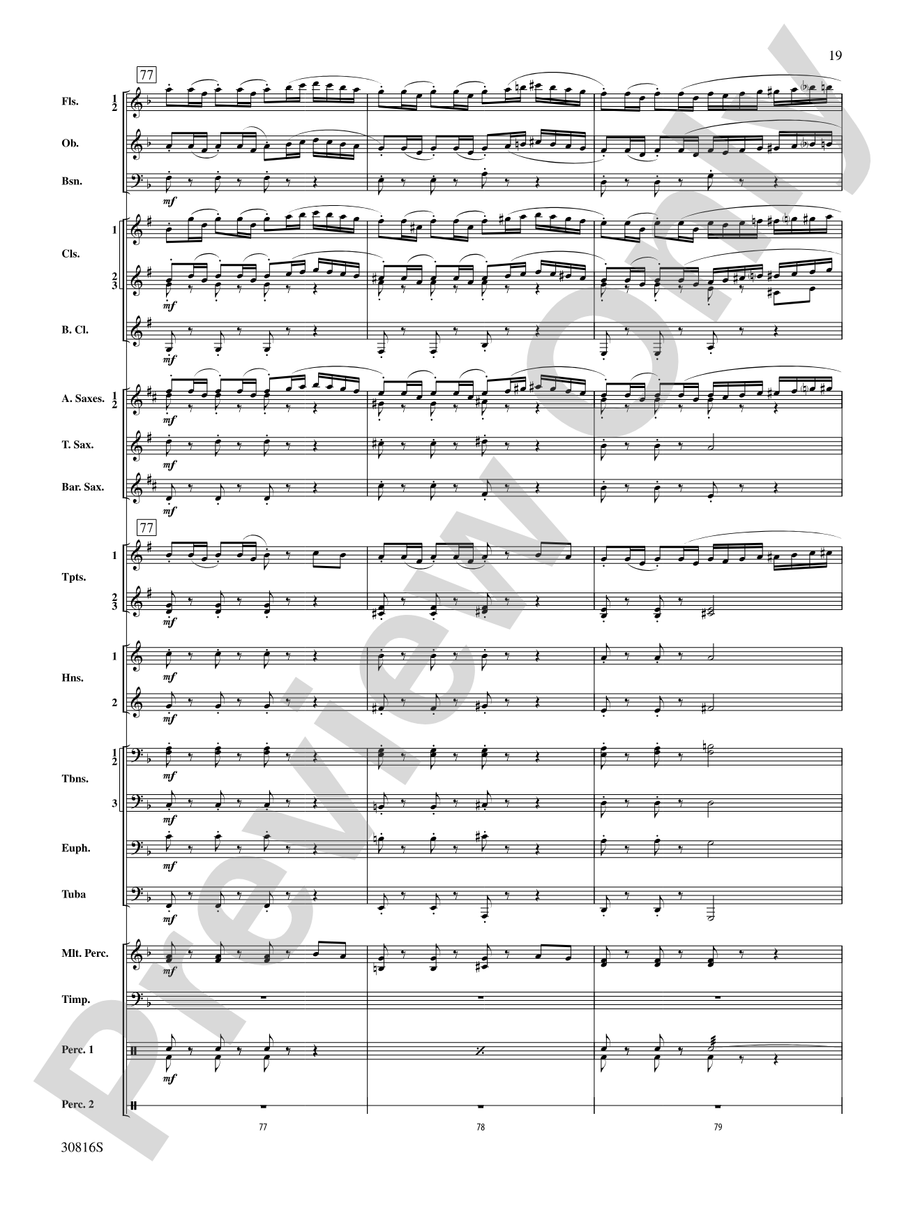 Strike Up the Band: Concert Band Conductor Score & Parts