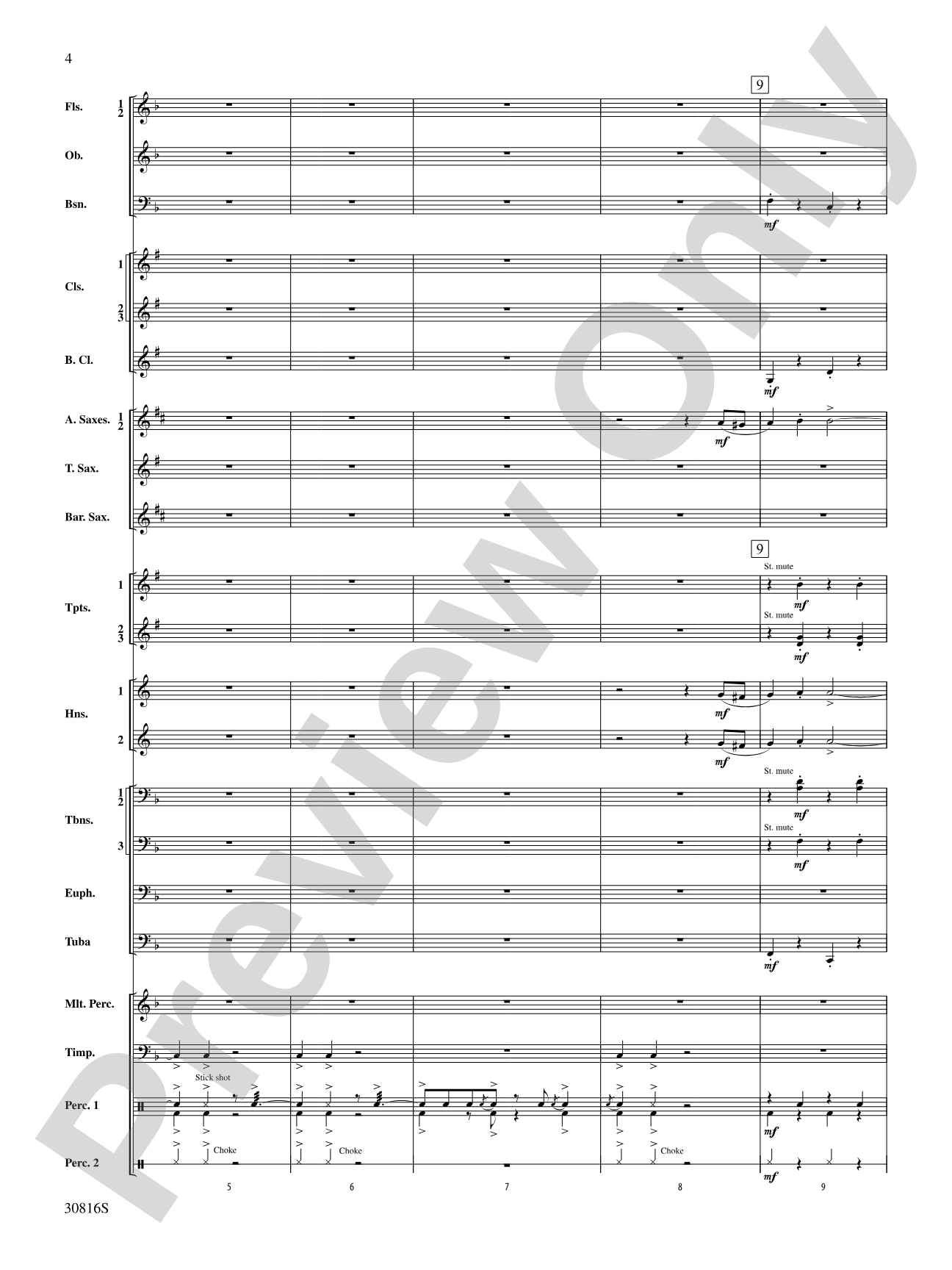 Strike Up the Band: Concert Band Conductor Score & Parts