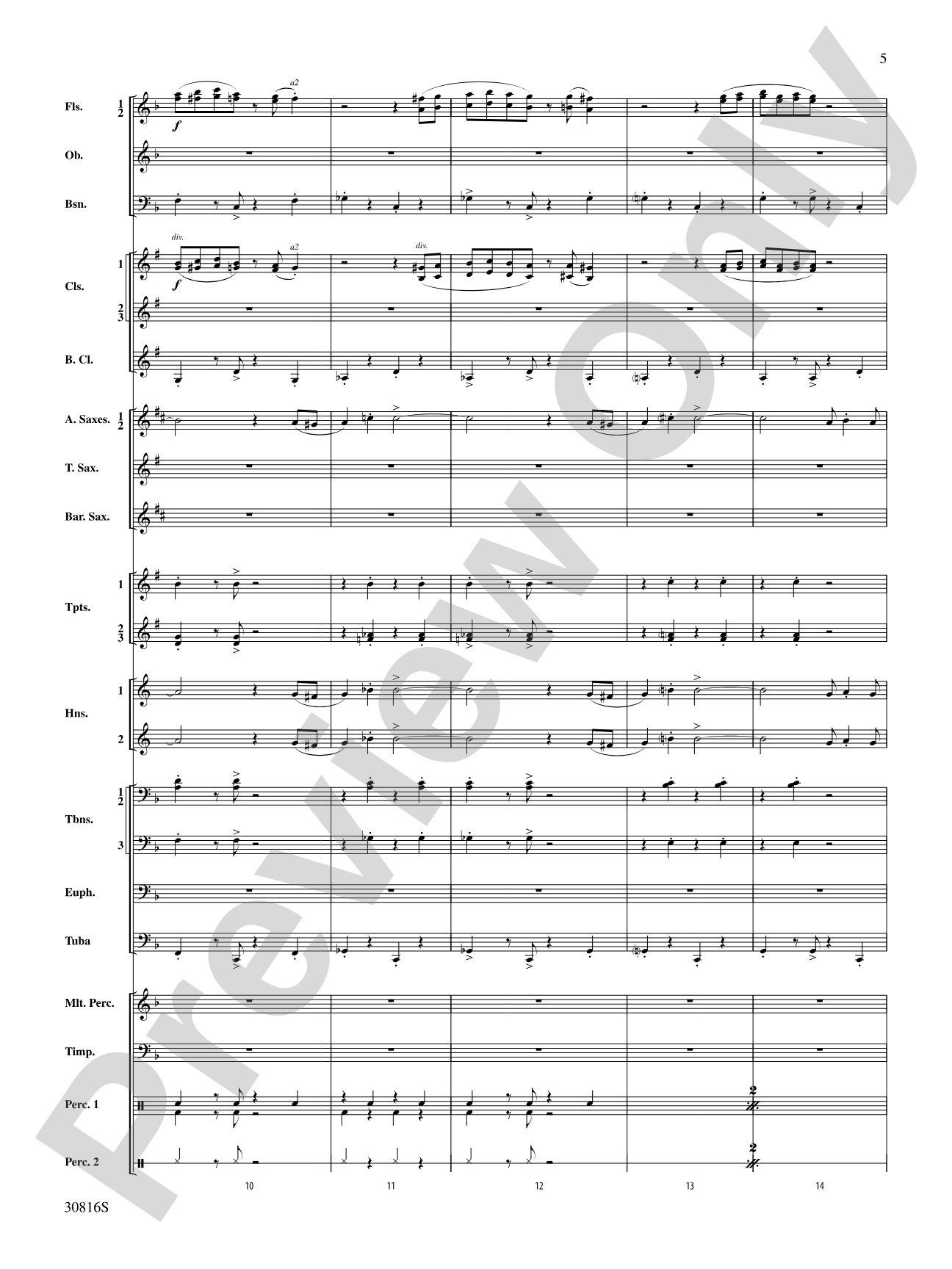 Strike Up the Band: Concert Band Conductor Score & Parts