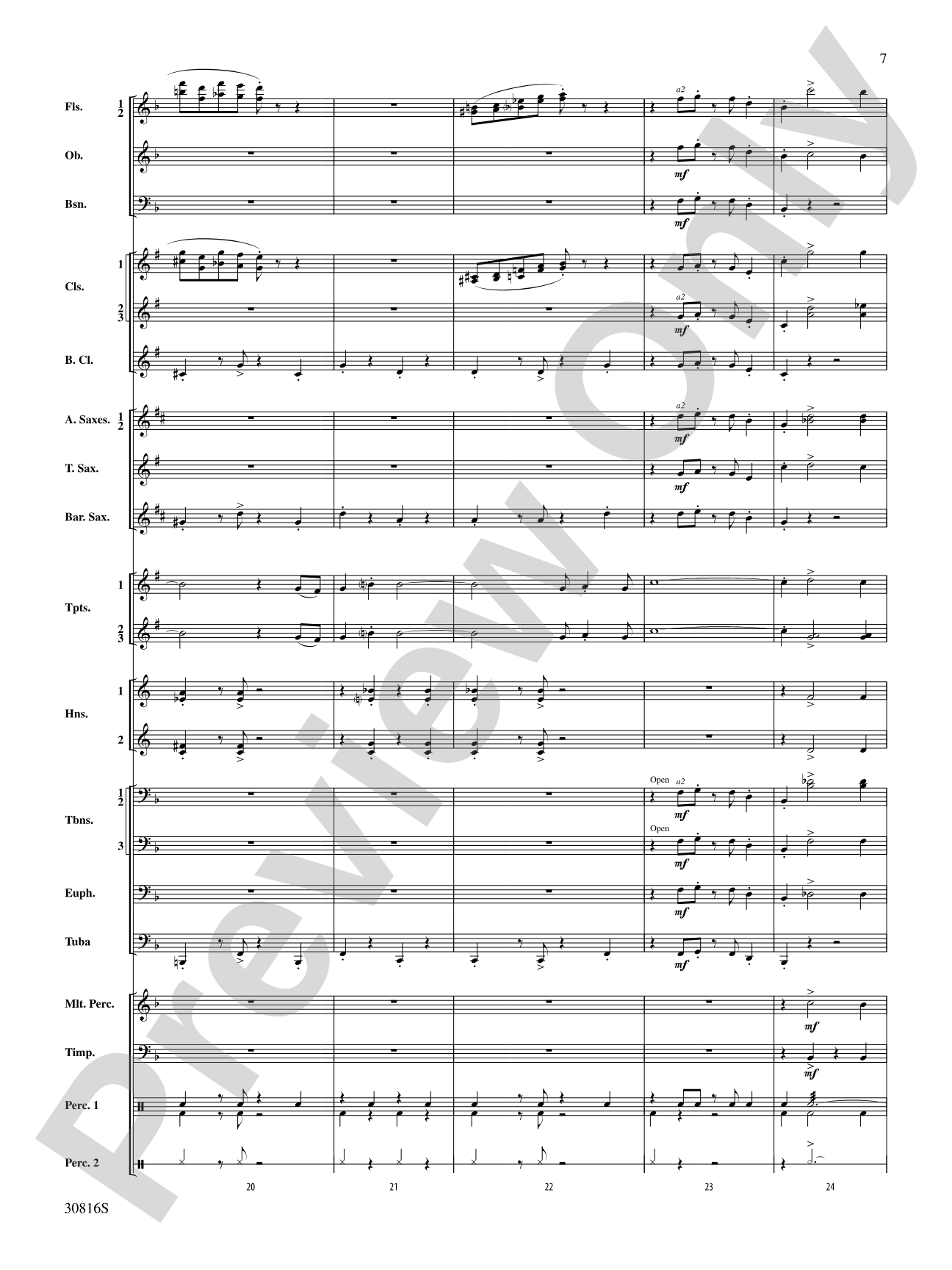 Strike Up the Band: Concert Band Conductor Score & Parts