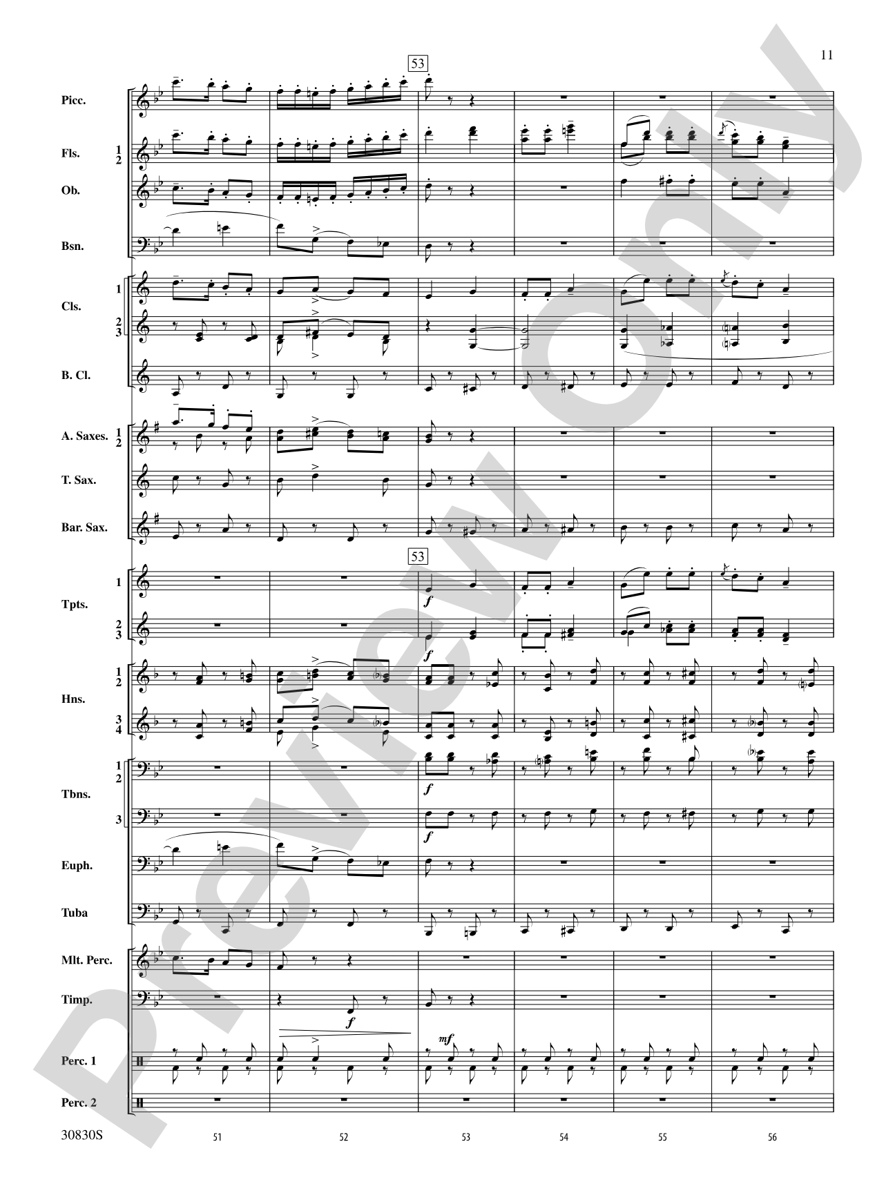 Oxford Street (March): Concert Band Conductor Score & Parts