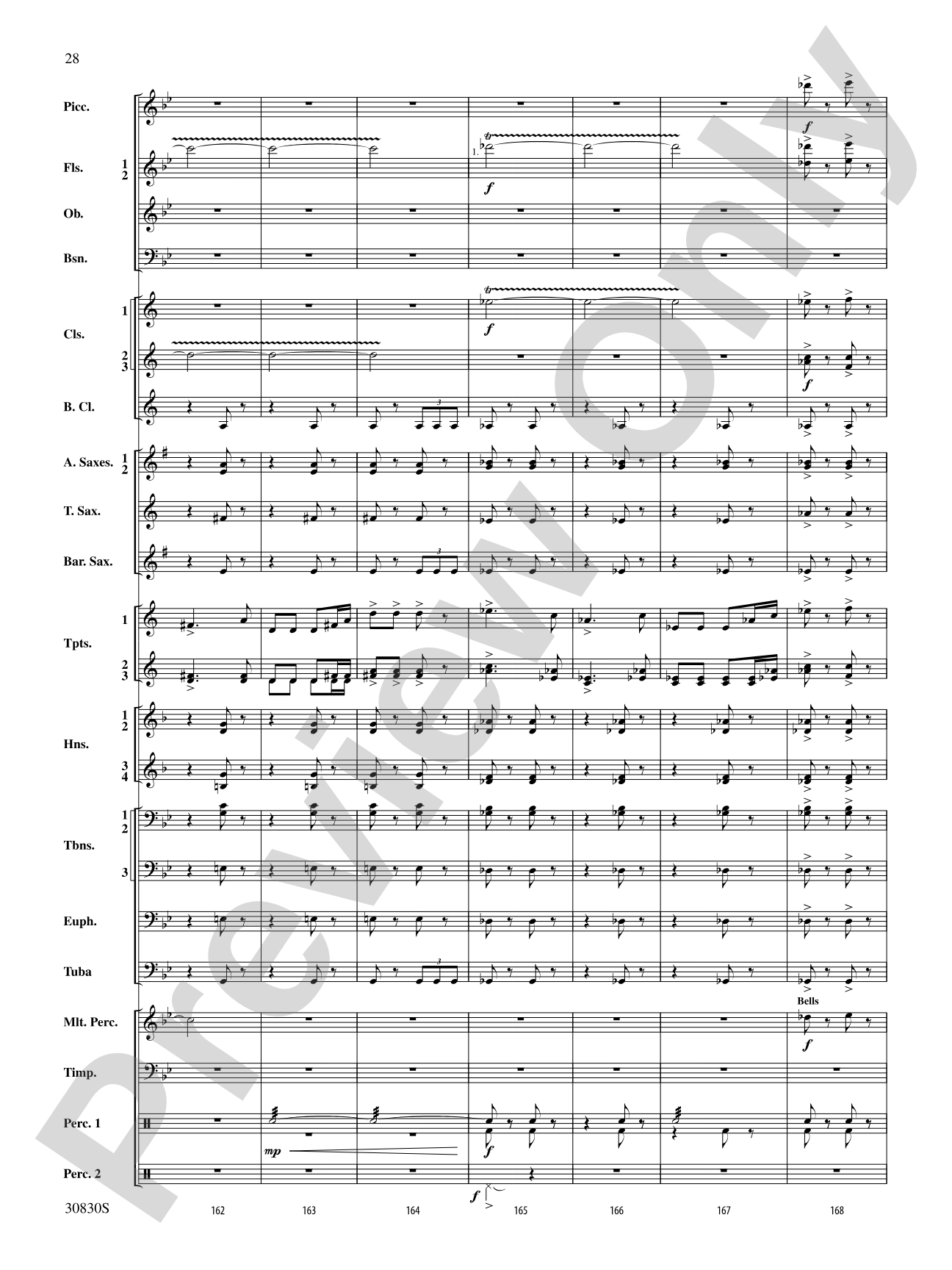Oxford Street (March): Concert Band Conductor Score & Parts