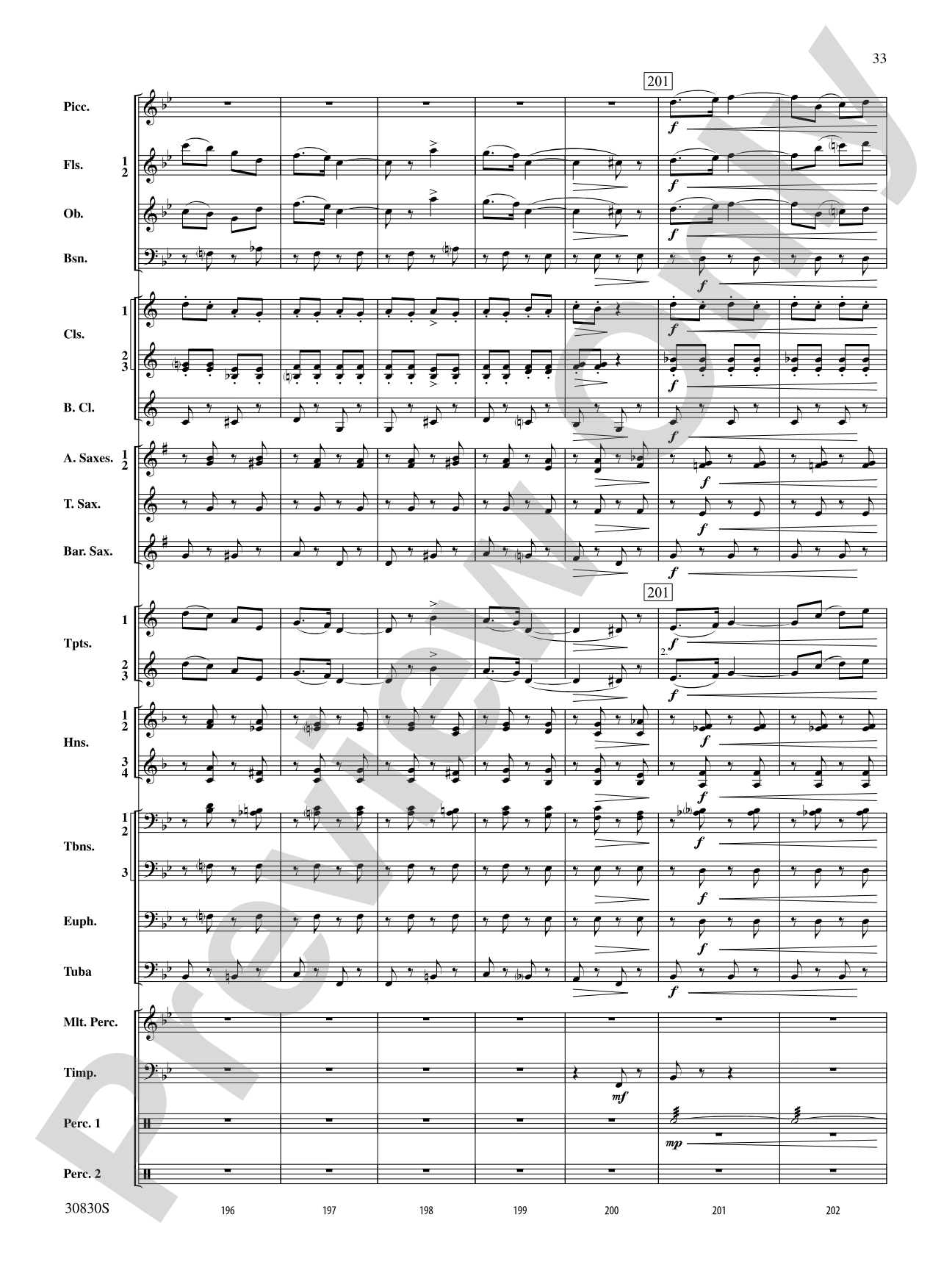 Oxford Street (March): Concert Band Conductor Score & Parts