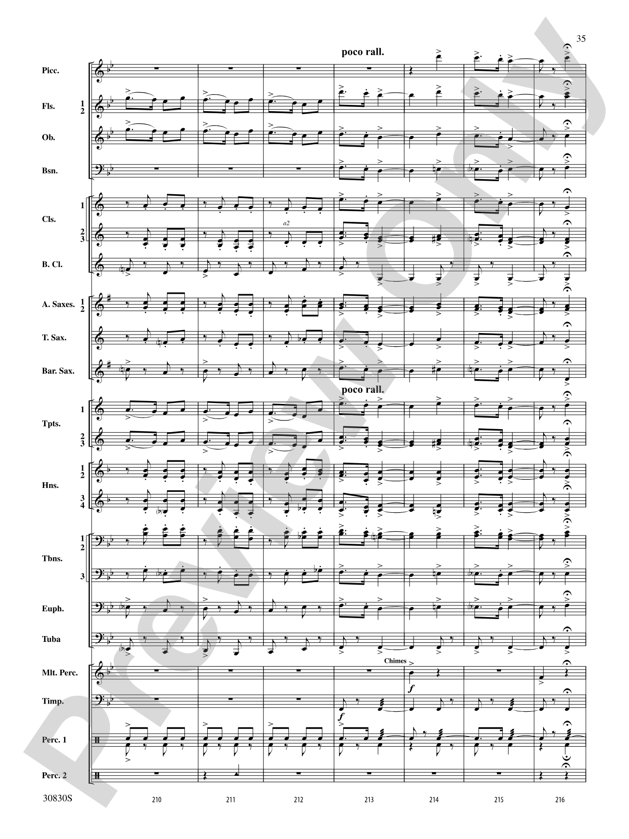 Oxford Street (March): Concert Band Conductor Score & Parts