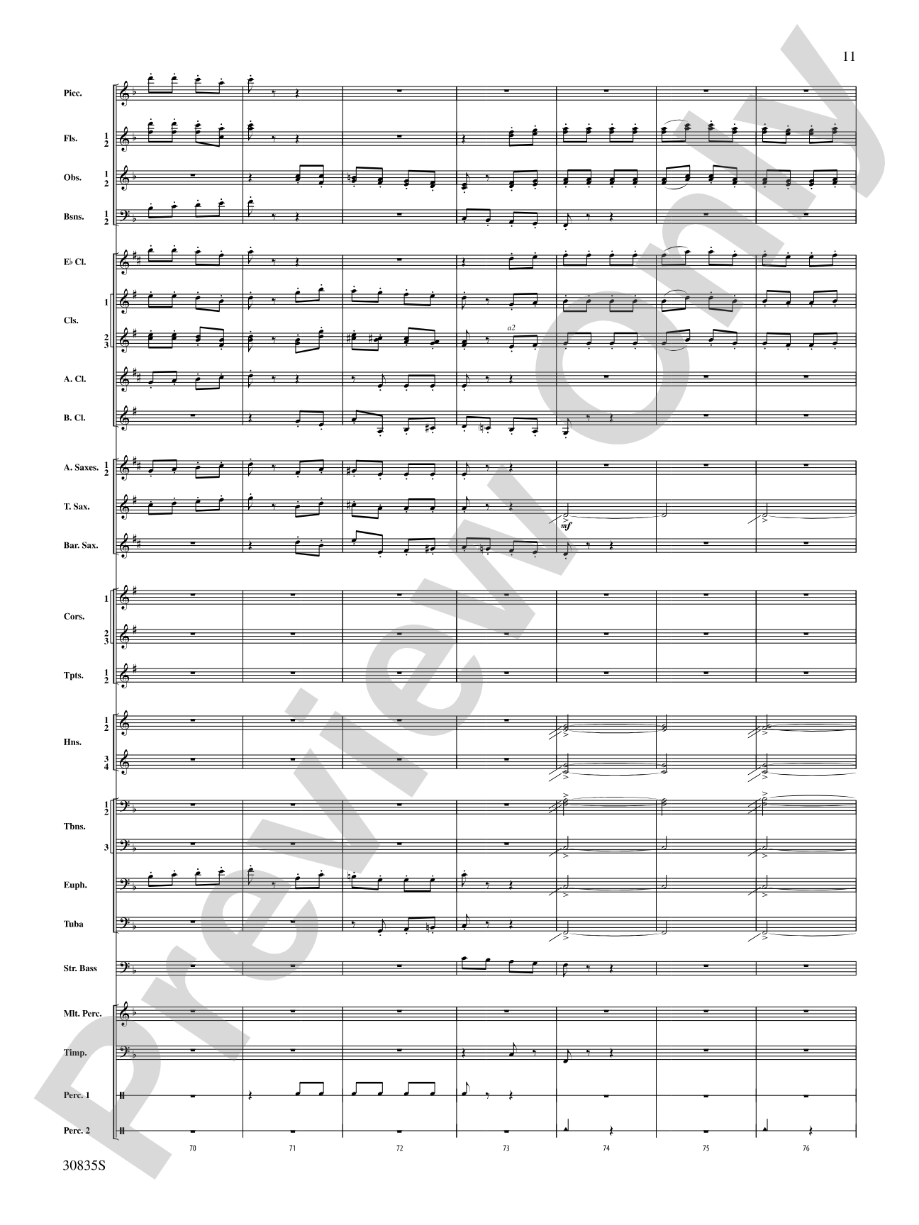 The Wearing of the Green (from the Irish Suite): Concert Band Conductor Score & Parts