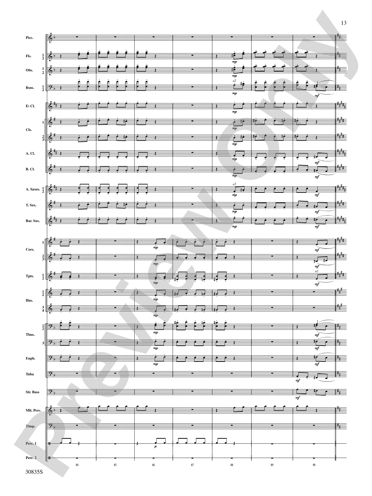 The Wearing of the Green (from the Irish Suite): Concert Band Conductor Score & Parts