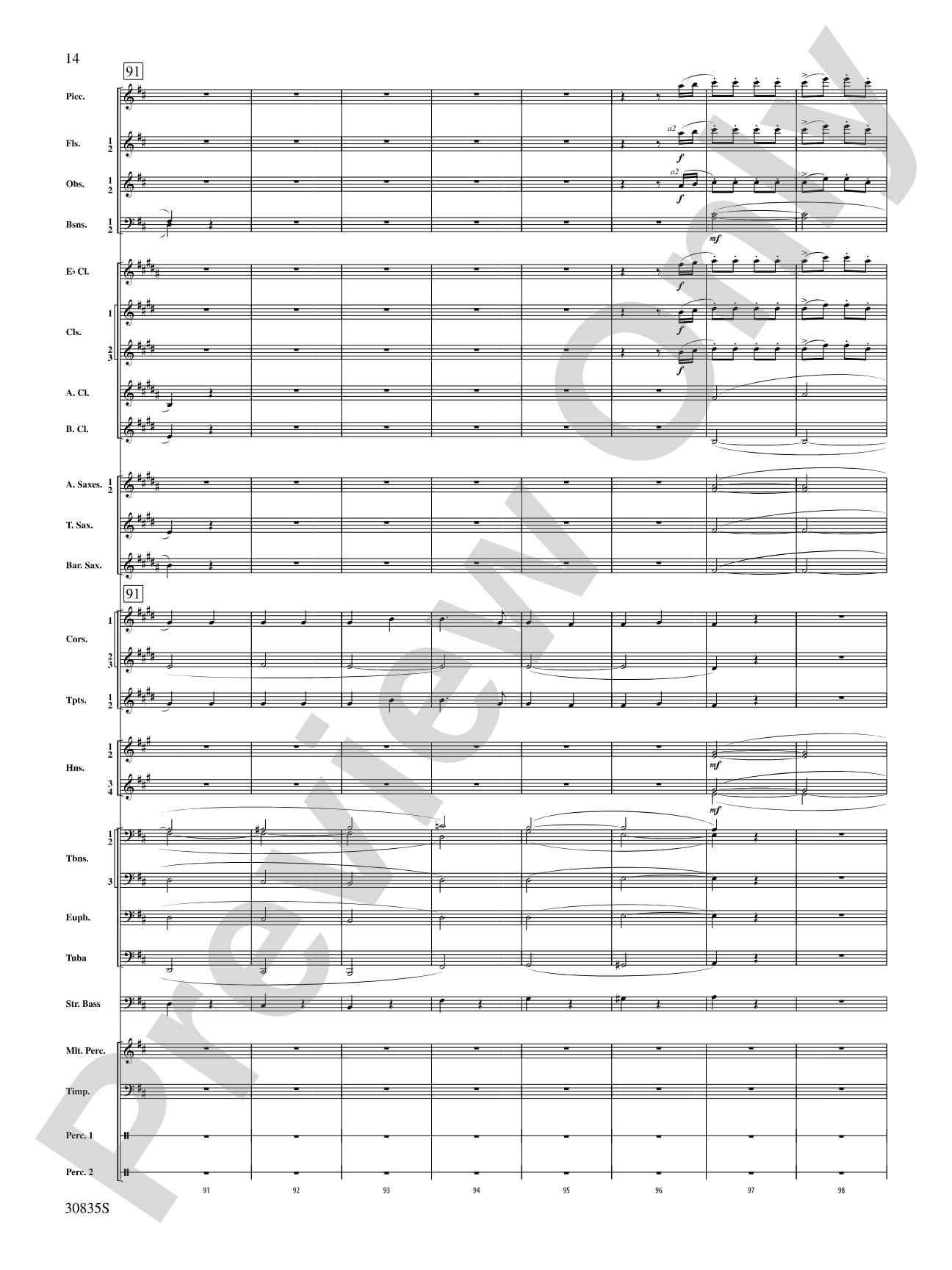 The Wearing of the Green (from the Irish Suite): Concert Band Conductor Score & Parts