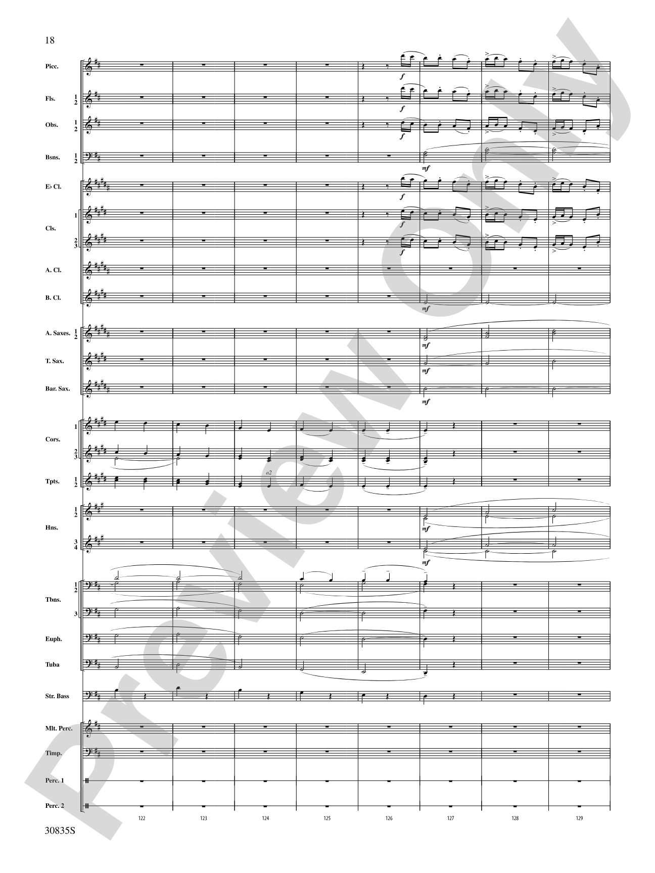 The Wearing of the Green (from the Irish Suite): Concert Band Conductor Score & Parts