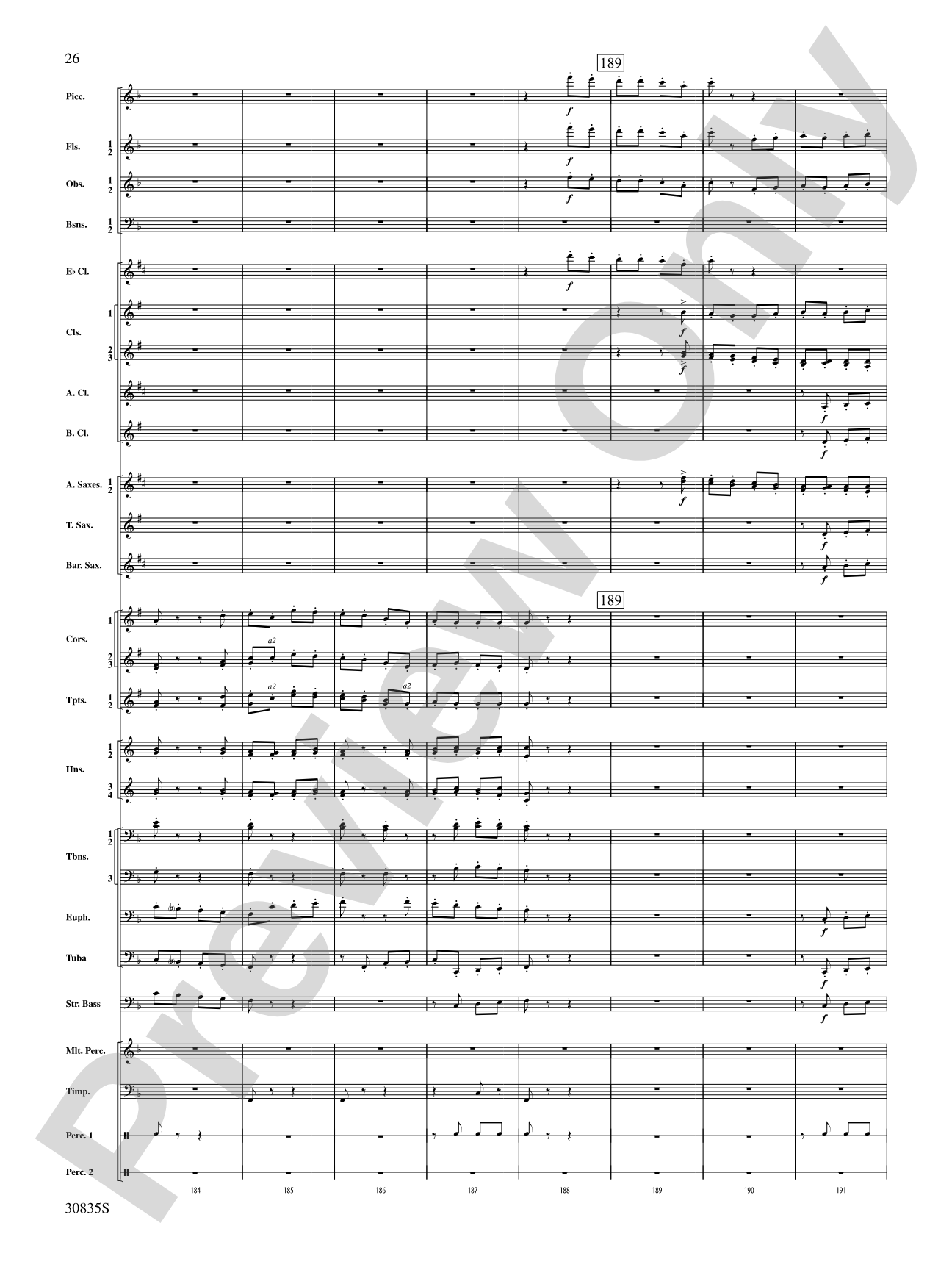 The Wearing of the Green (from the Irish Suite): Concert Band Conductor Score & Parts