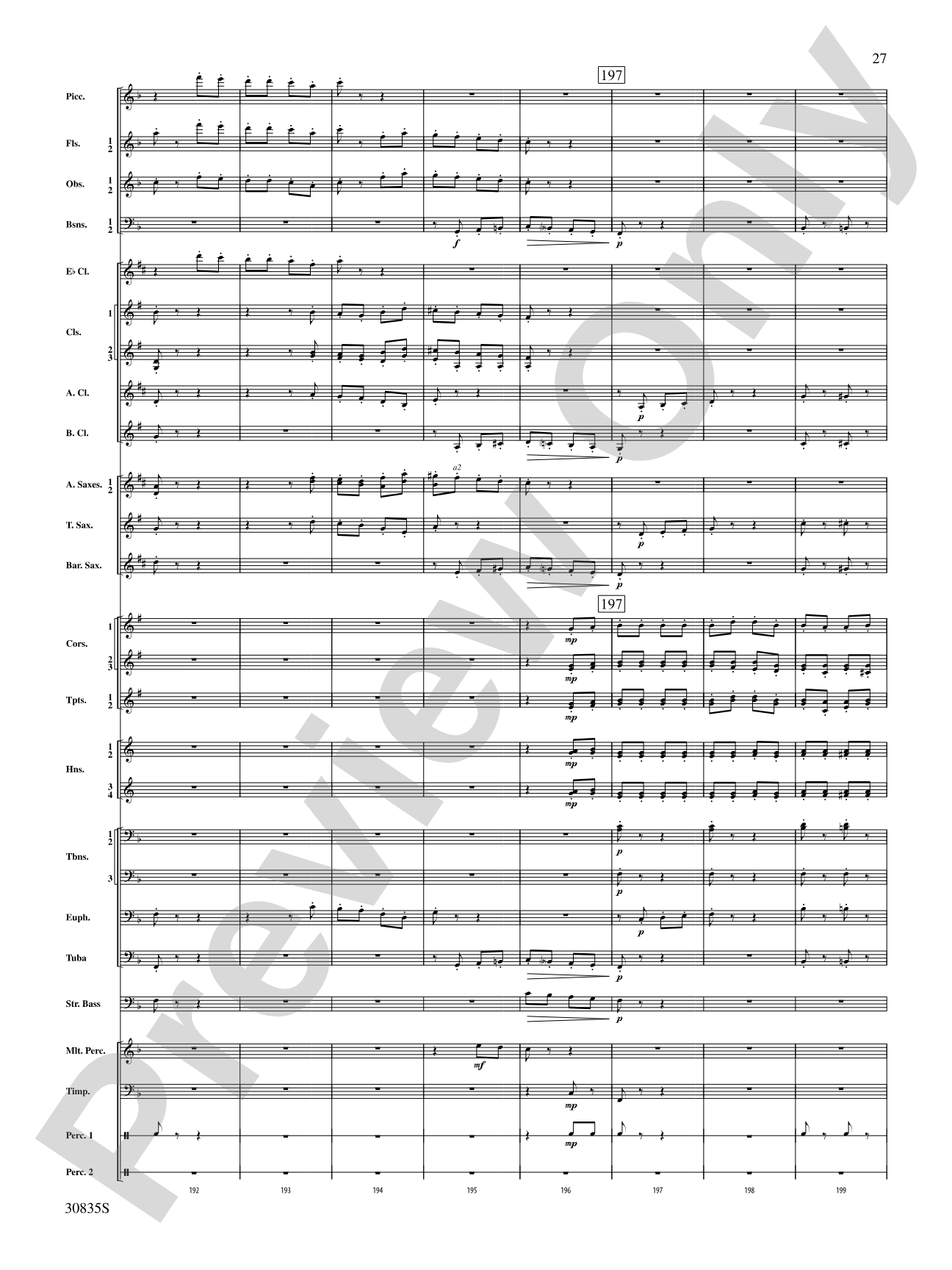 The Wearing of the Green (from the Irish Suite): Concert Band Conductor Score & Parts