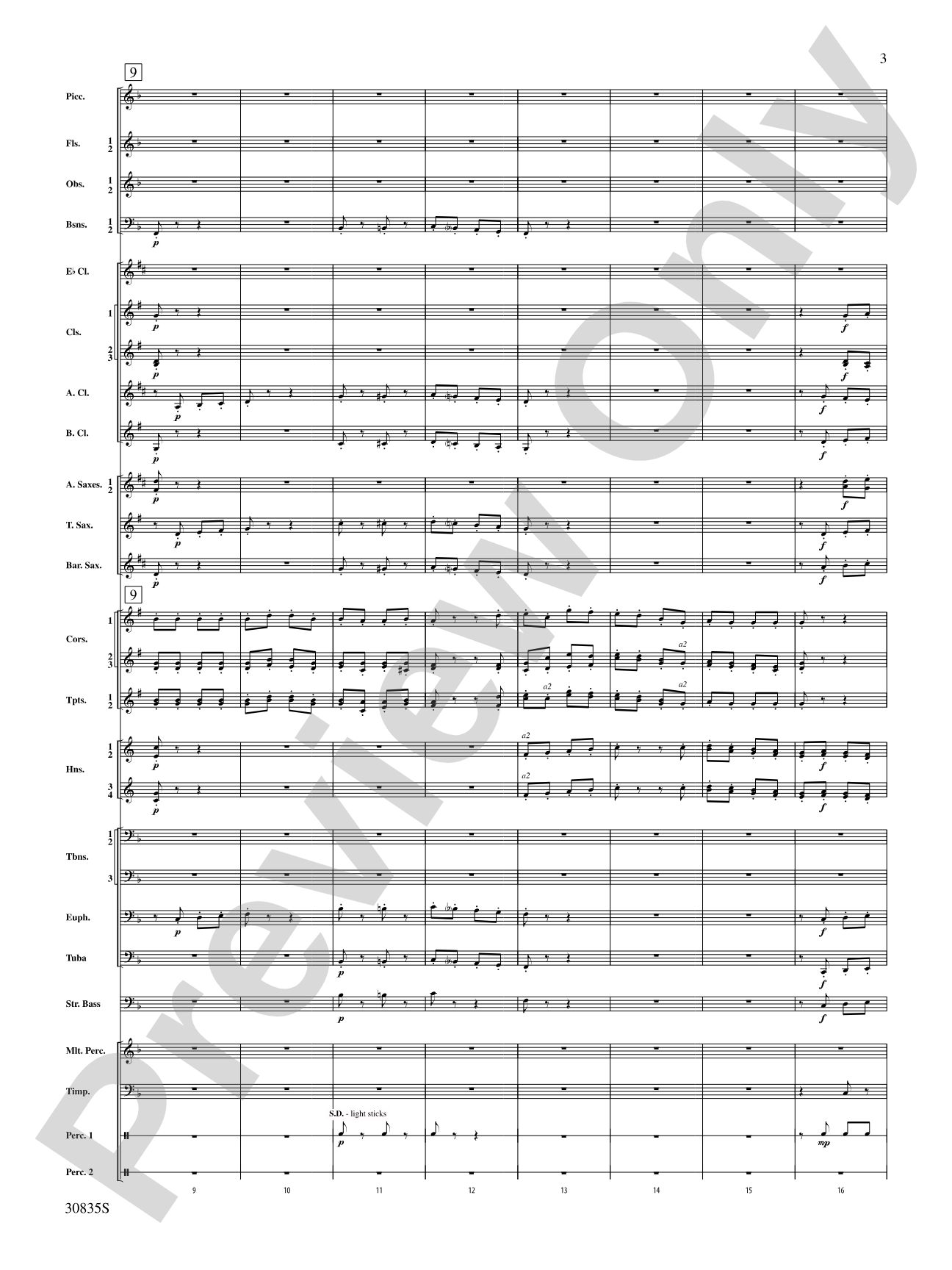 The Wearing of the Green (from the Irish Suite): Concert Band Conductor Score & Parts