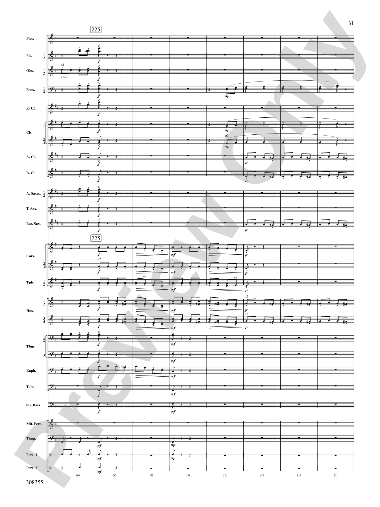 The Wearing of the Green (from the Irish Suite): Concert Band Conductor Score & Parts