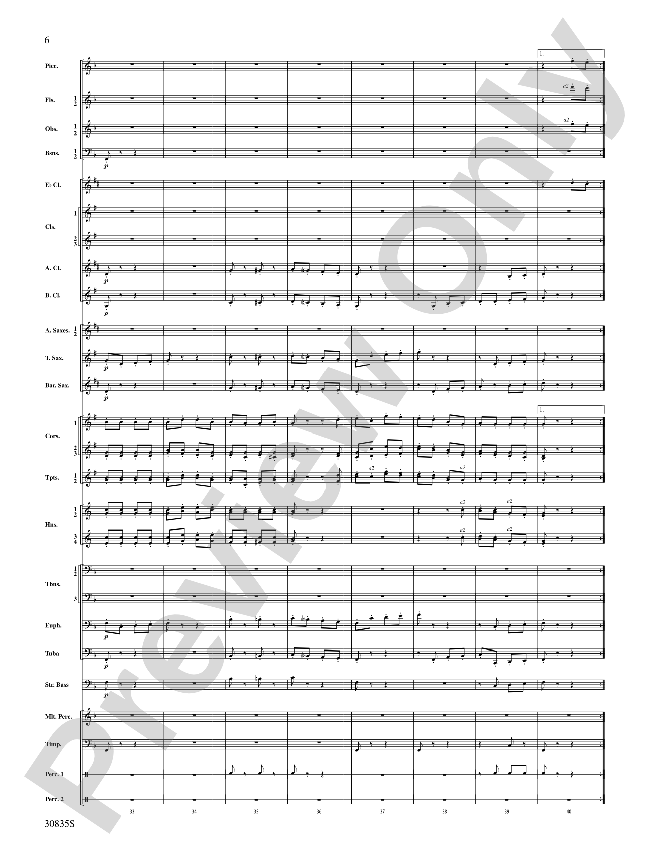 The Wearing of the Green (from the Irish Suite): Concert Band Conductor Score & Parts