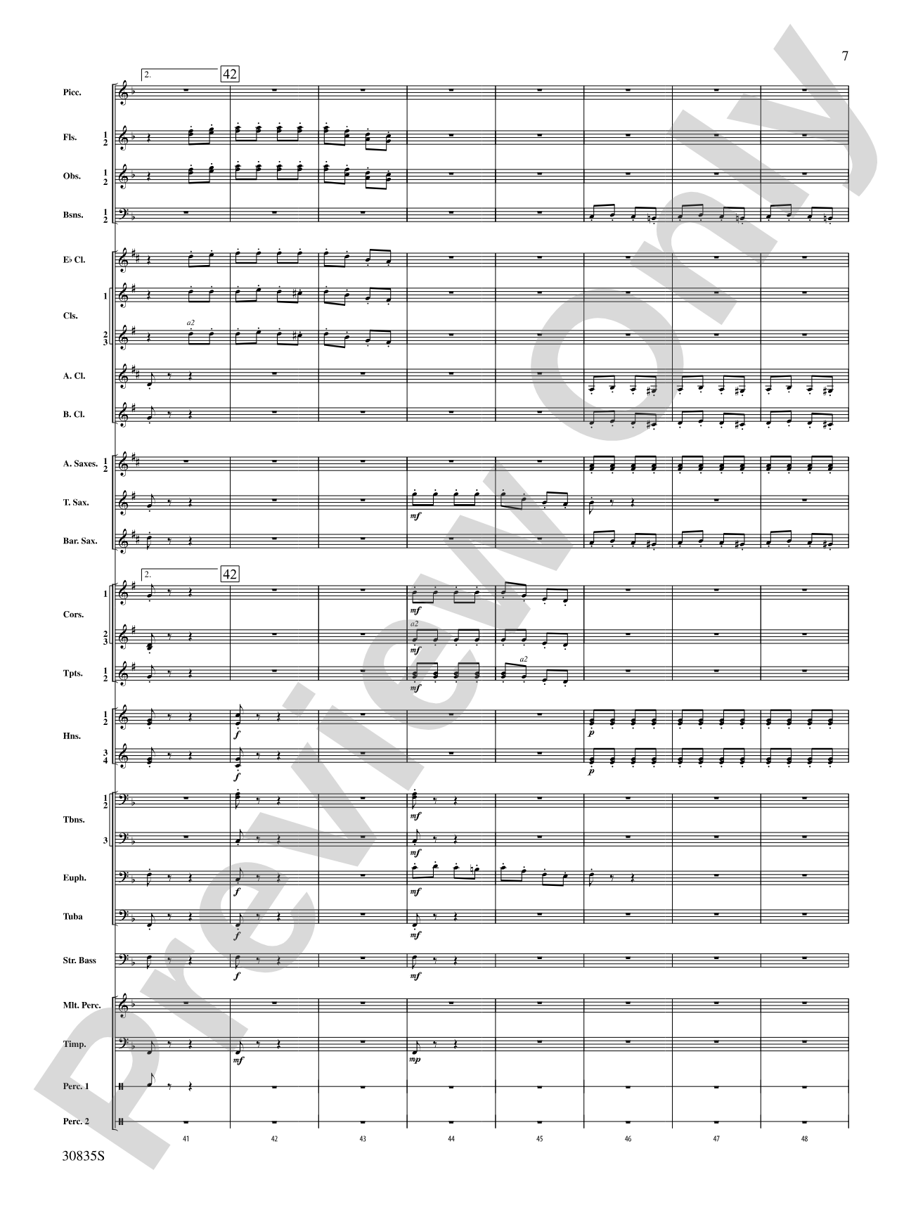 The Wearing of the Green (from the Irish Suite): Concert Band Conductor Score & Parts