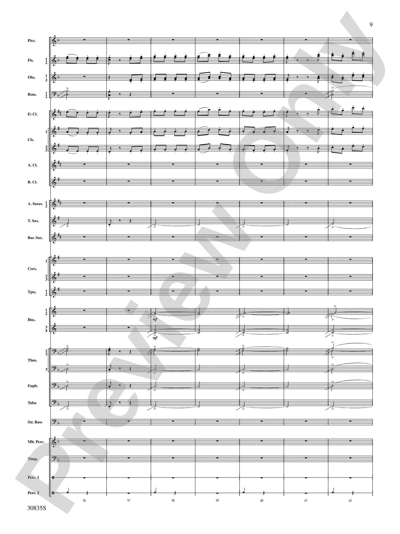 The Wearing of the Green (from the Irish Suite): Concert Band Conductor Score & Parts