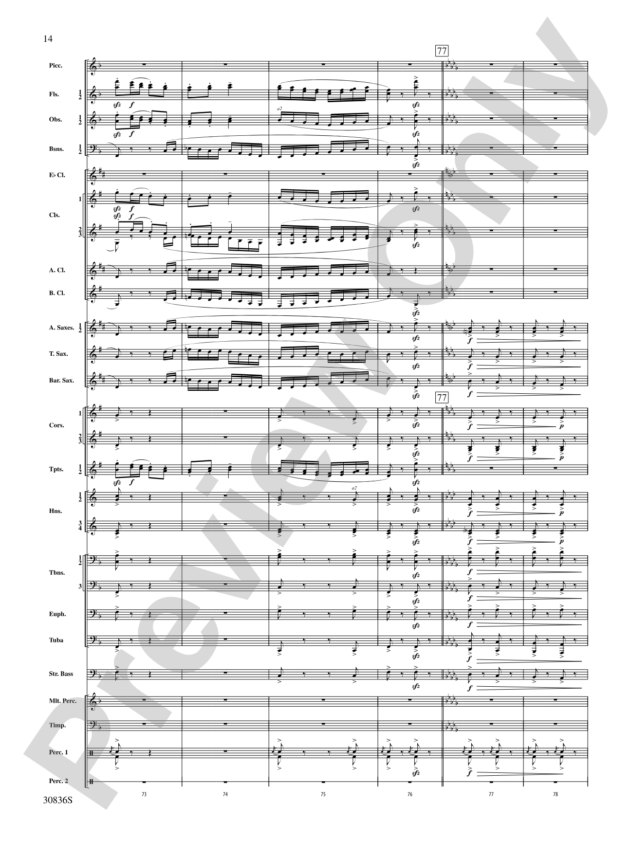 The Rakes of Mallow (from the Irish Suite): Concert Band Conductor Score & Parts