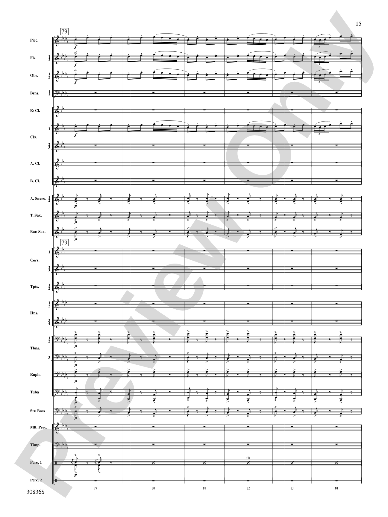 The Rakes of Mallow (from the Irish Suite): Concert Band Conductor Score & Parts