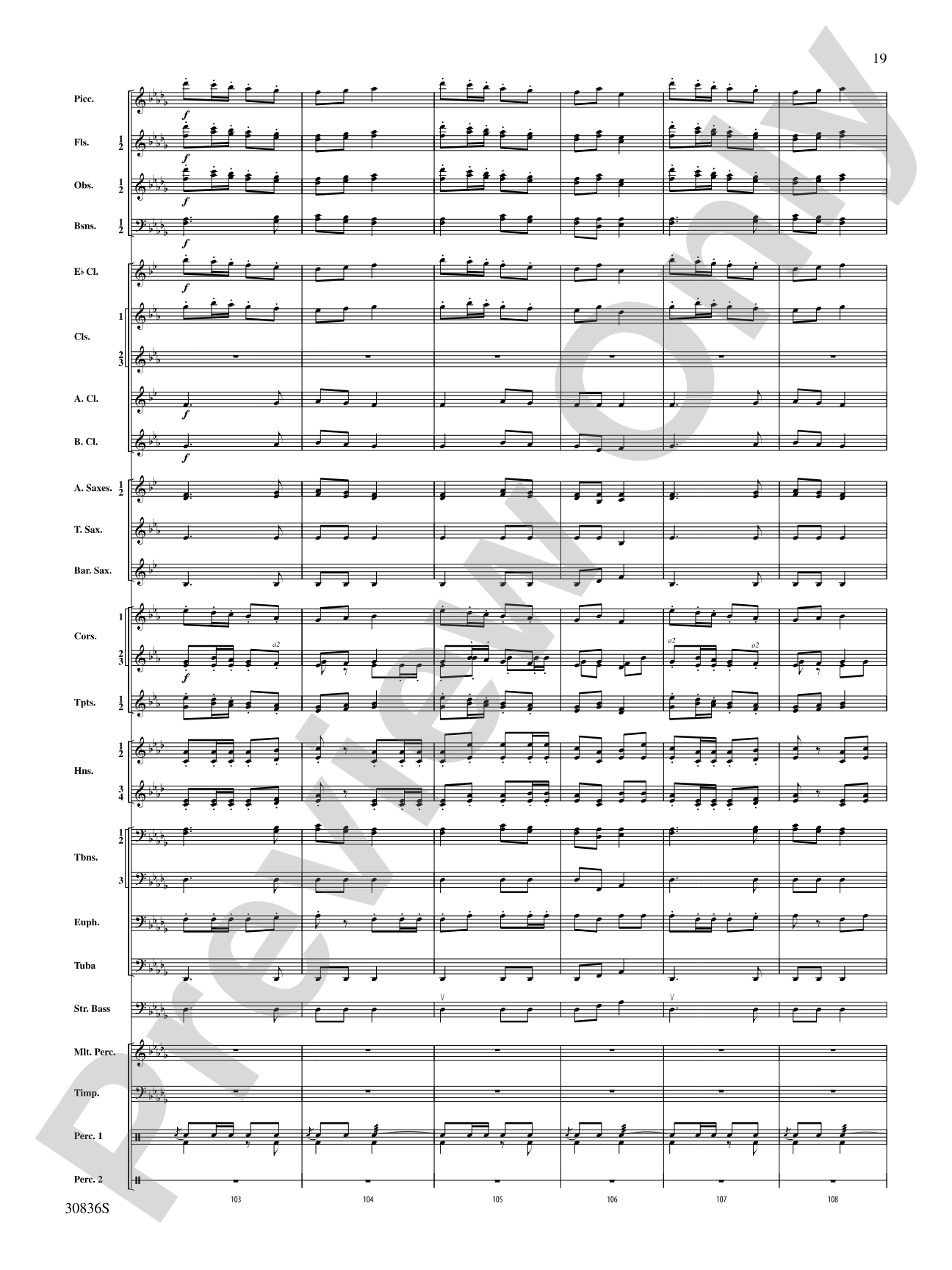 The Rakes of Mallow (from the Irish Suite): Concert Band Conductor Score & Parts