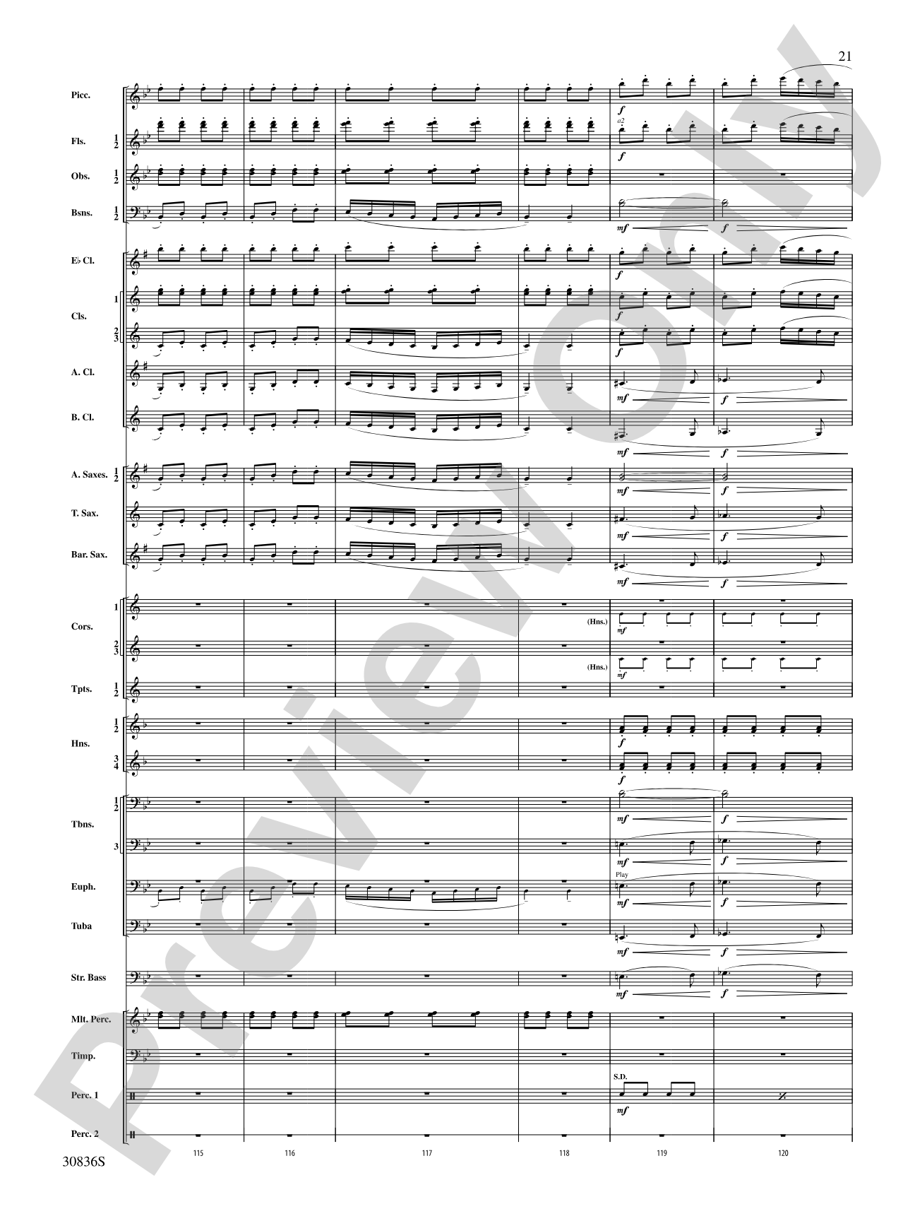 The Rakes of Mallow (from the Irish Suite): Concert Band Conductor Score & Parts