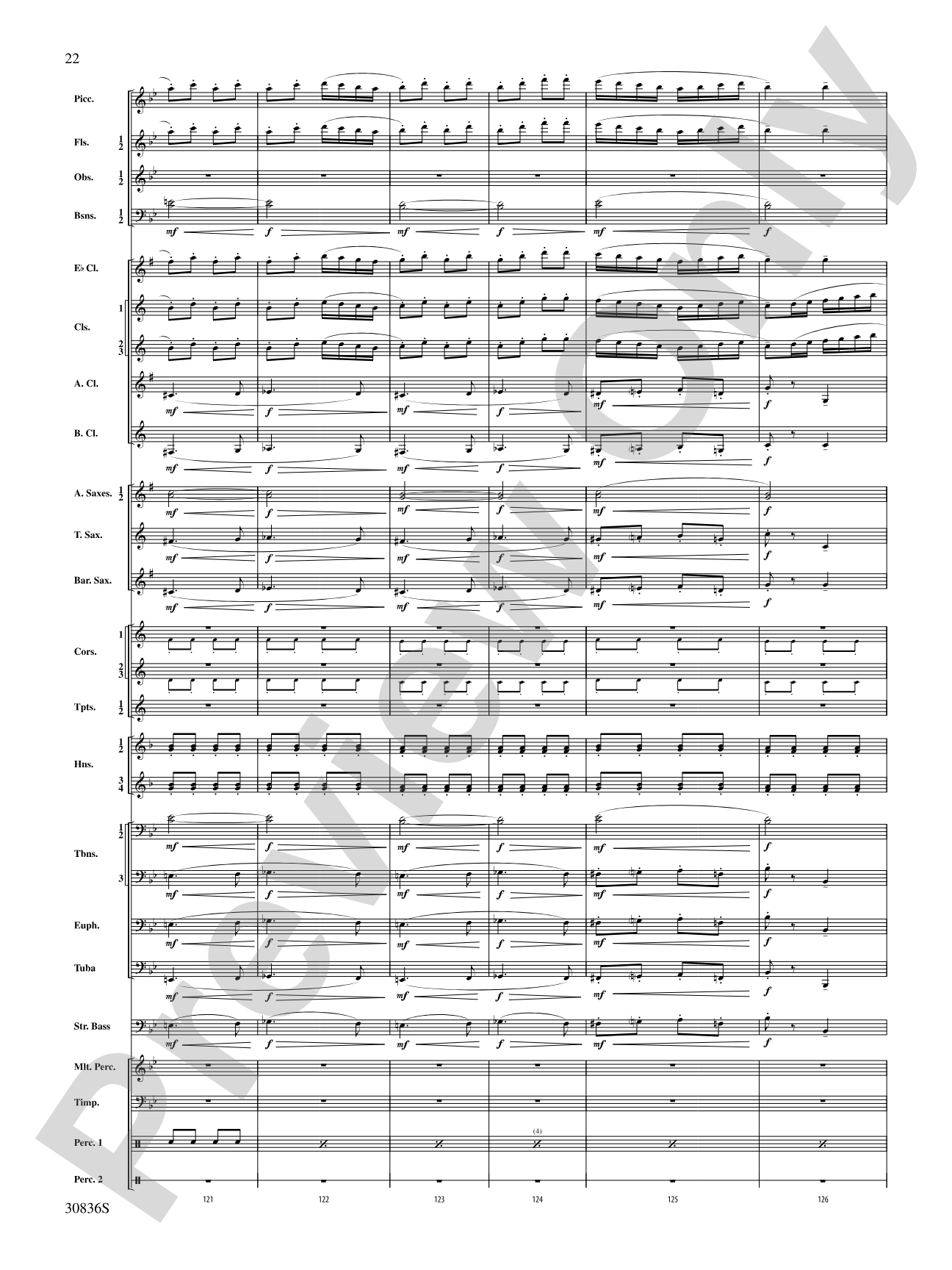 The Rakes of Mallow (from the Irish Suite): Concert Band Conductor Score & Parts