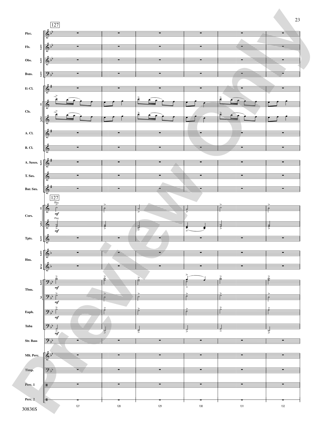 The Rakes of Mallow (from the Irish Suite): Concert Band Conductor Score & Parts