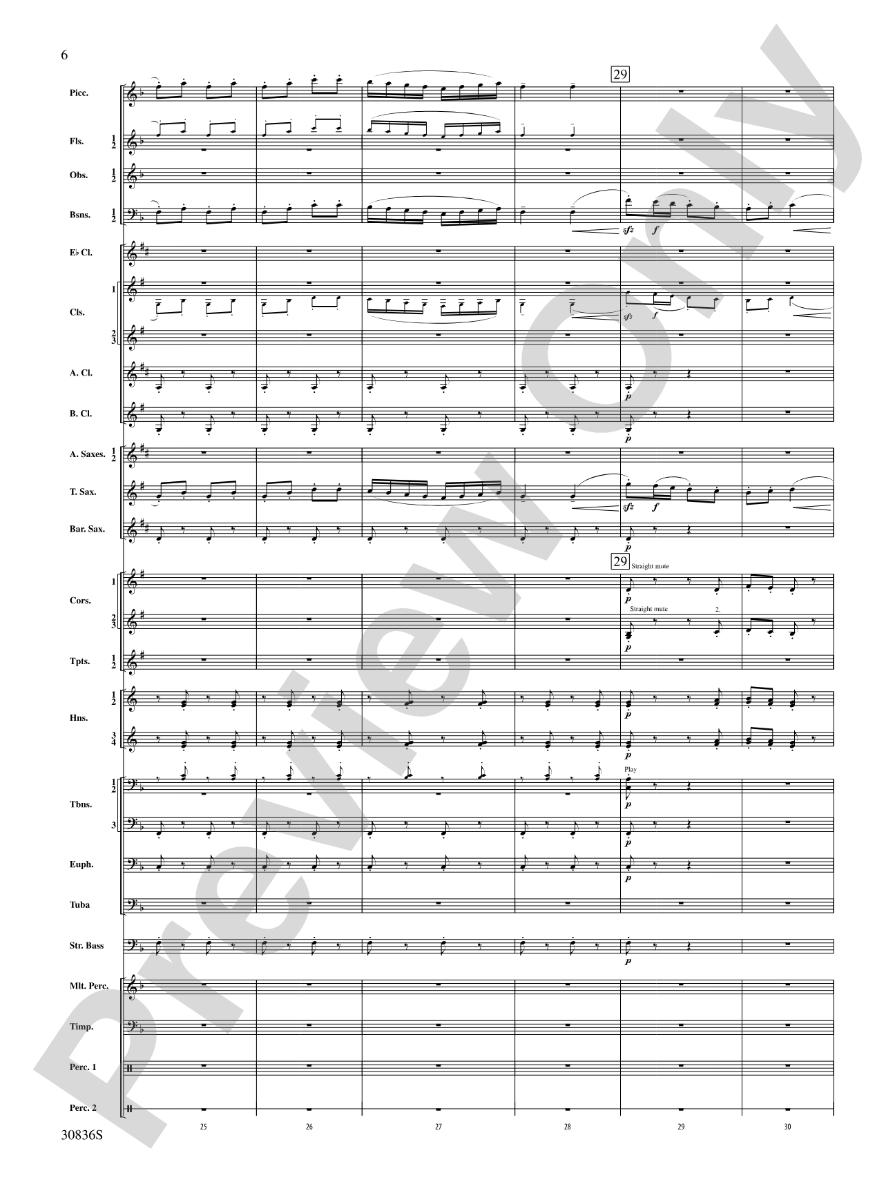 The Rakes of Mallow (from the Irish Suite): Concert Band Conductor Score & Parts