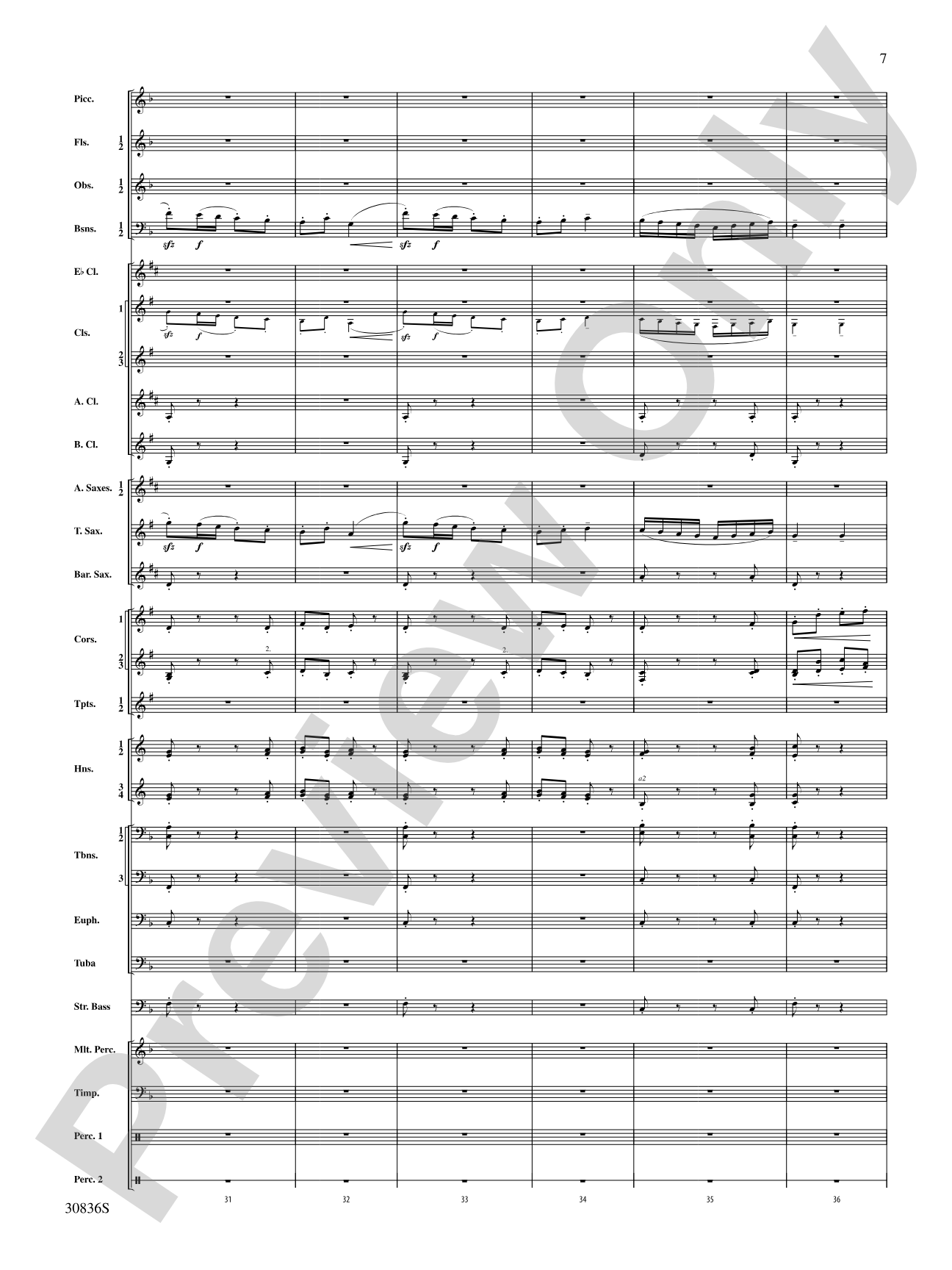 The Rakes of Mallow (from the Irish Suite): Concert Band Conductor Score & Parts