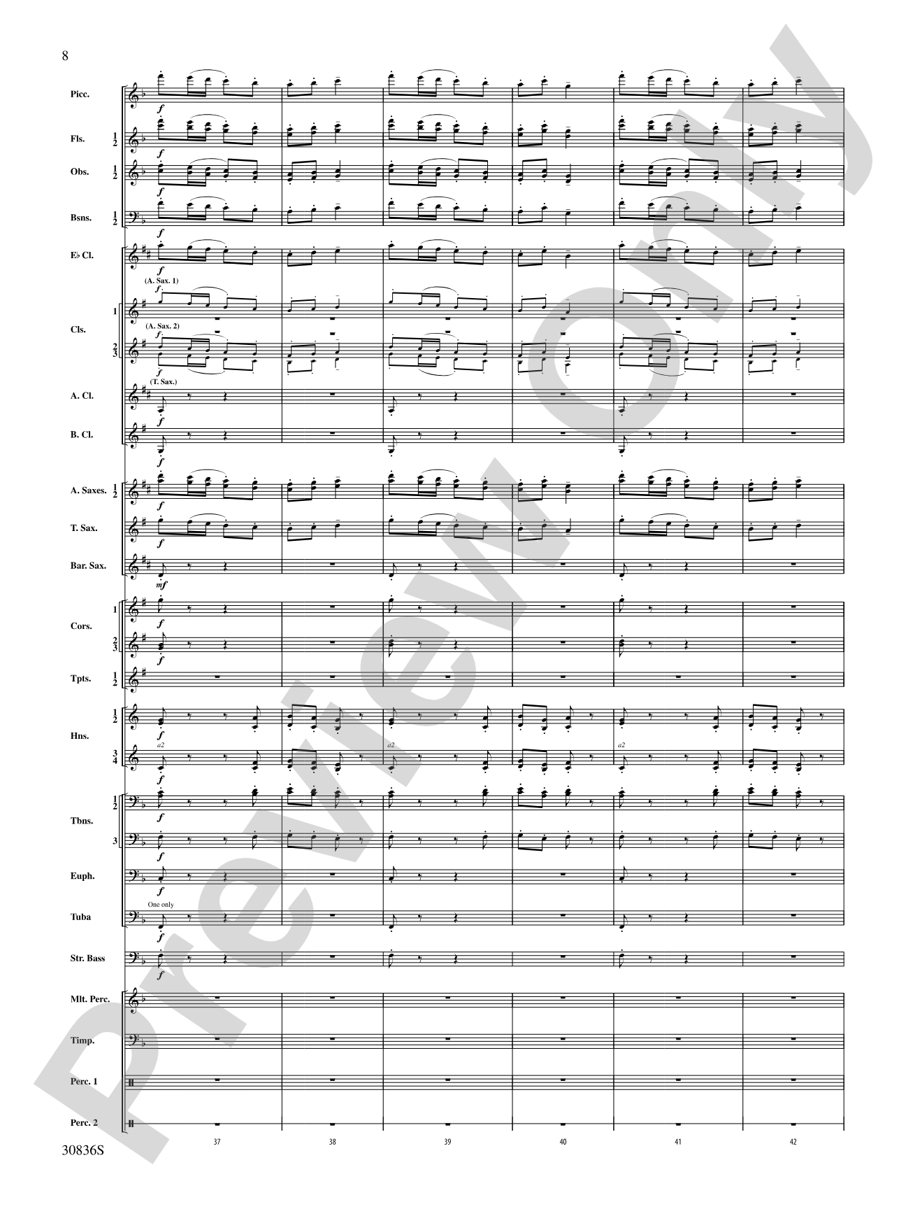 The Rakes of Mallow (from the Irish Suite): Concert Band Conductor Score & Parts