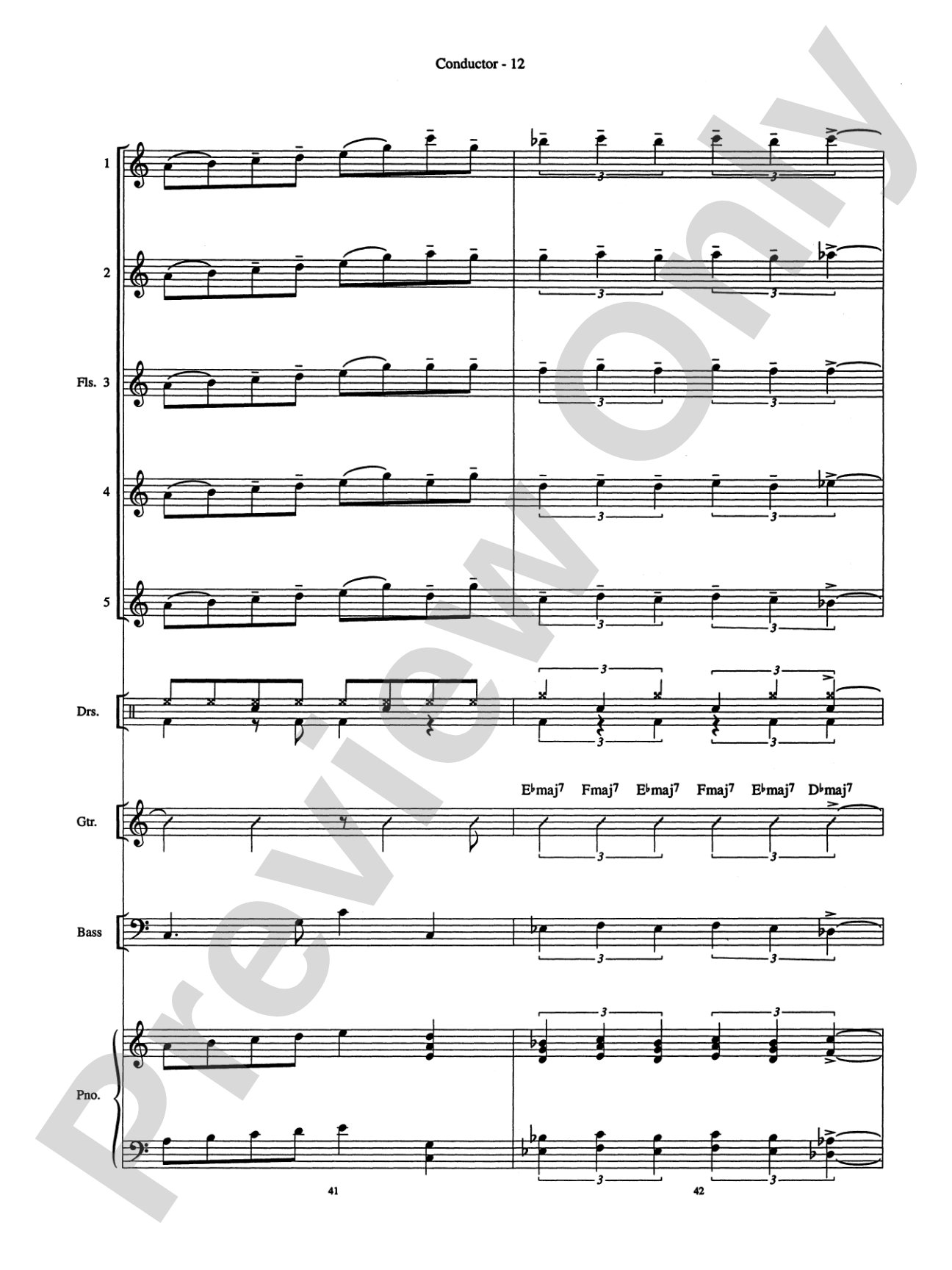 Night and Day: Flute Choir