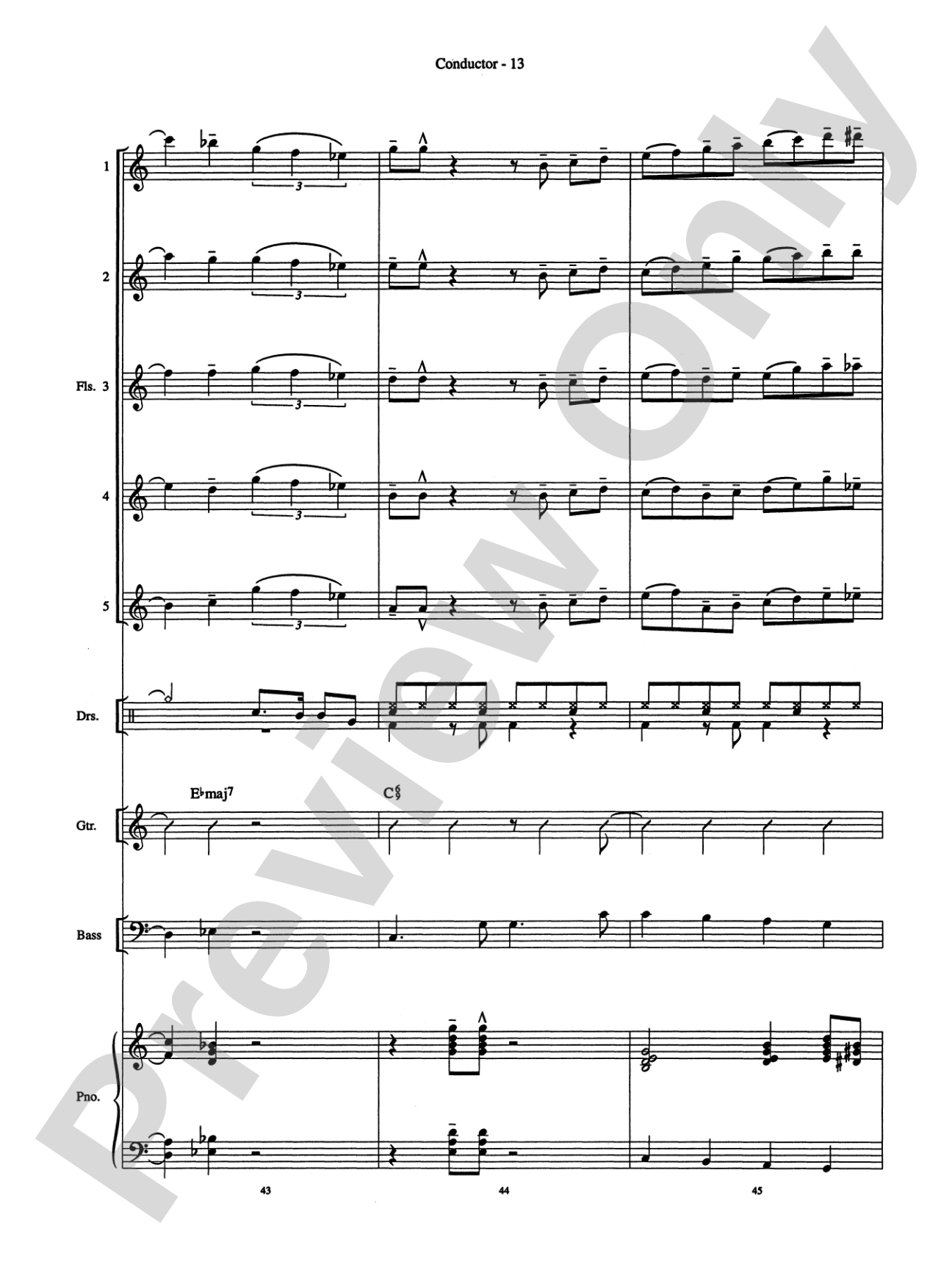 Night and Day: Flute Choir