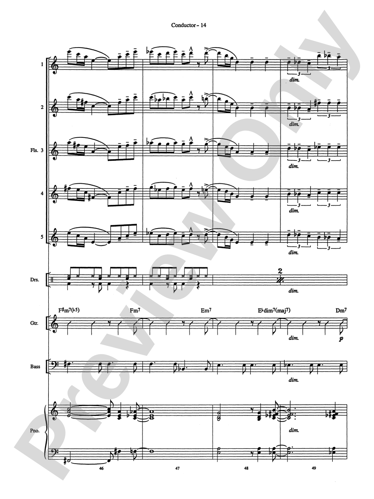Night and Day: Flute Choir