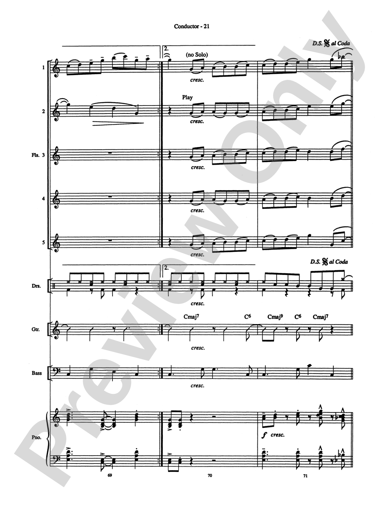 Night and Day: Flute Choir