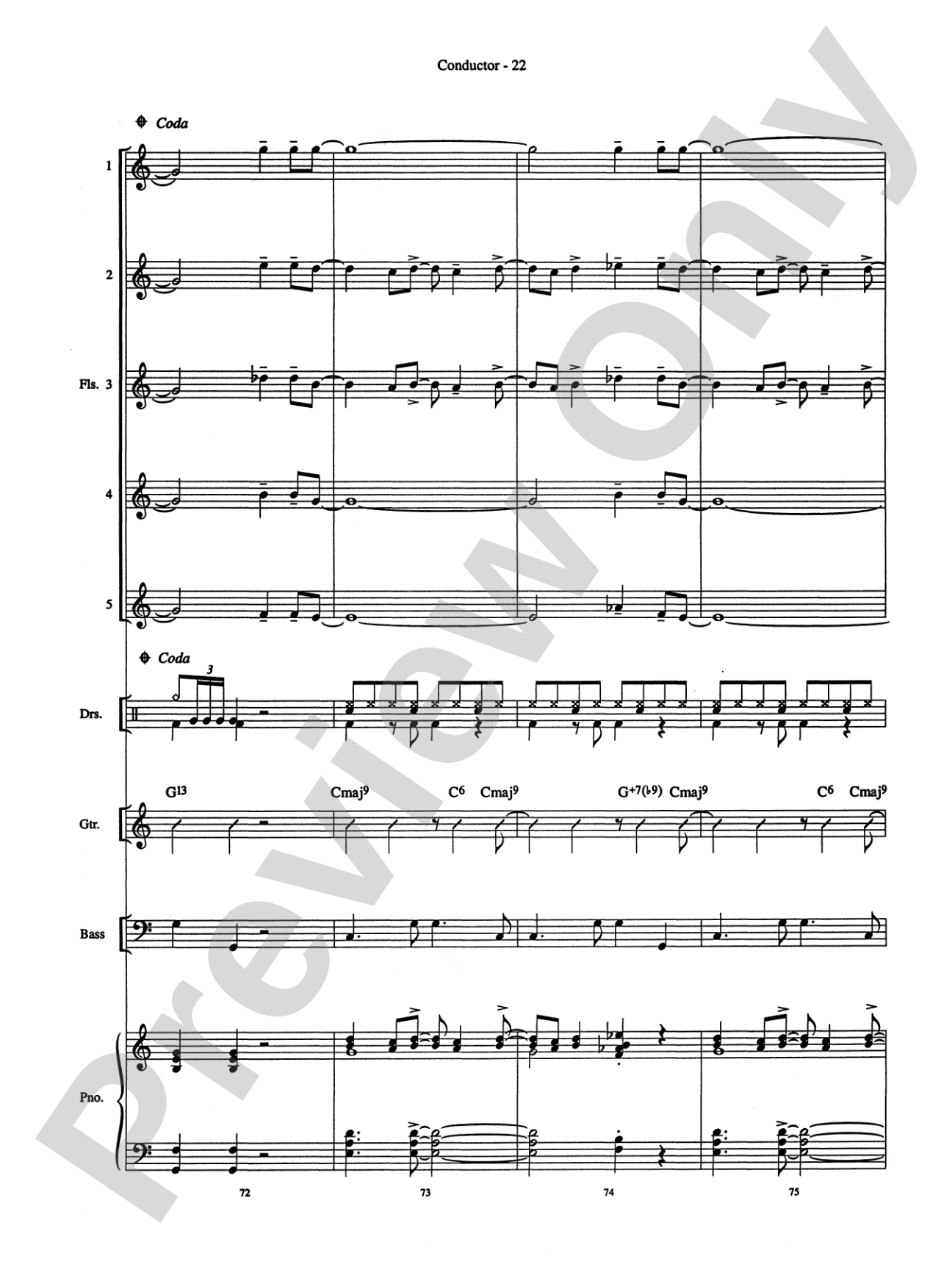 Night and Day: Flute Choir