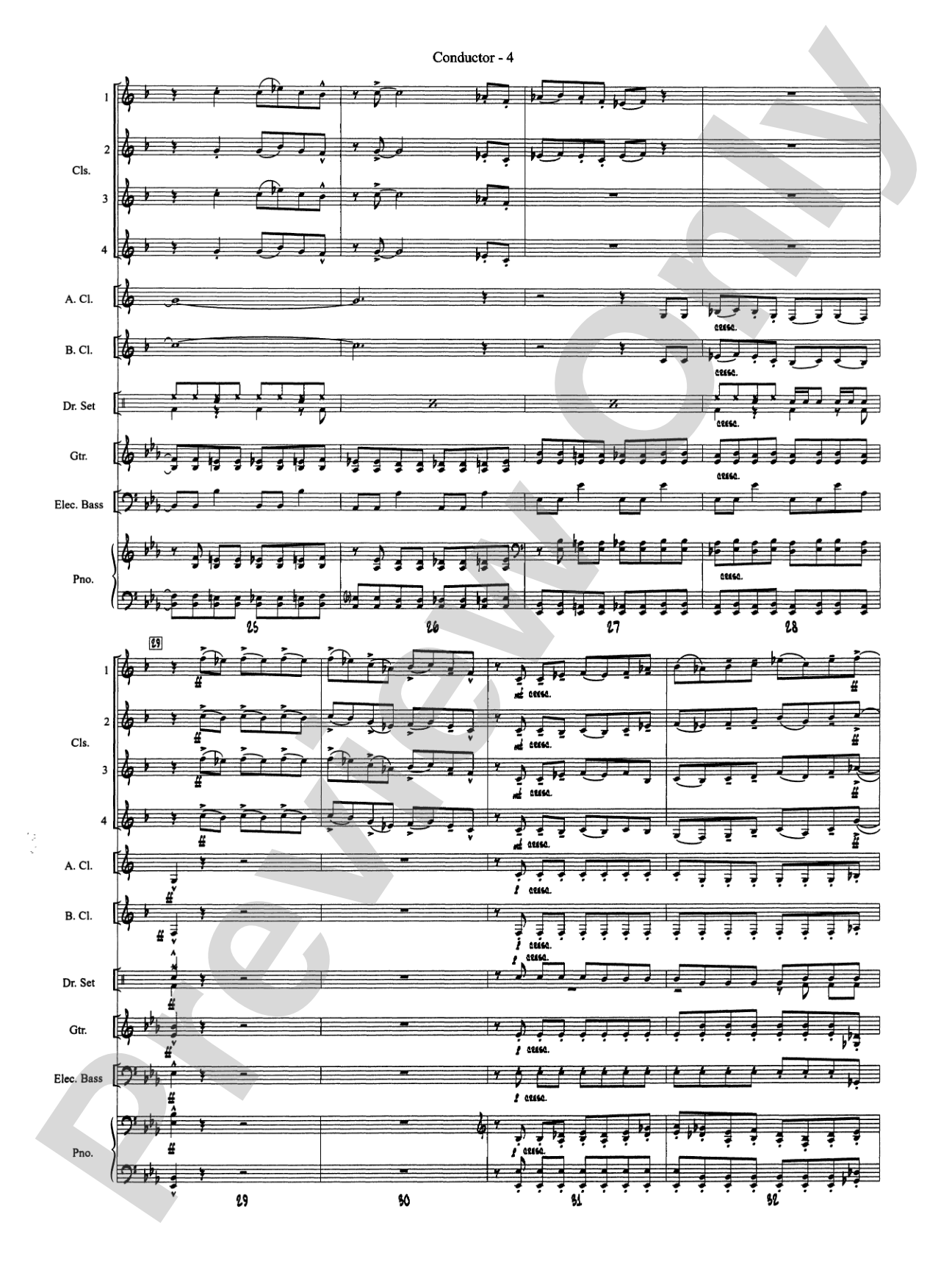 Batman Theme: Clarinet Choir