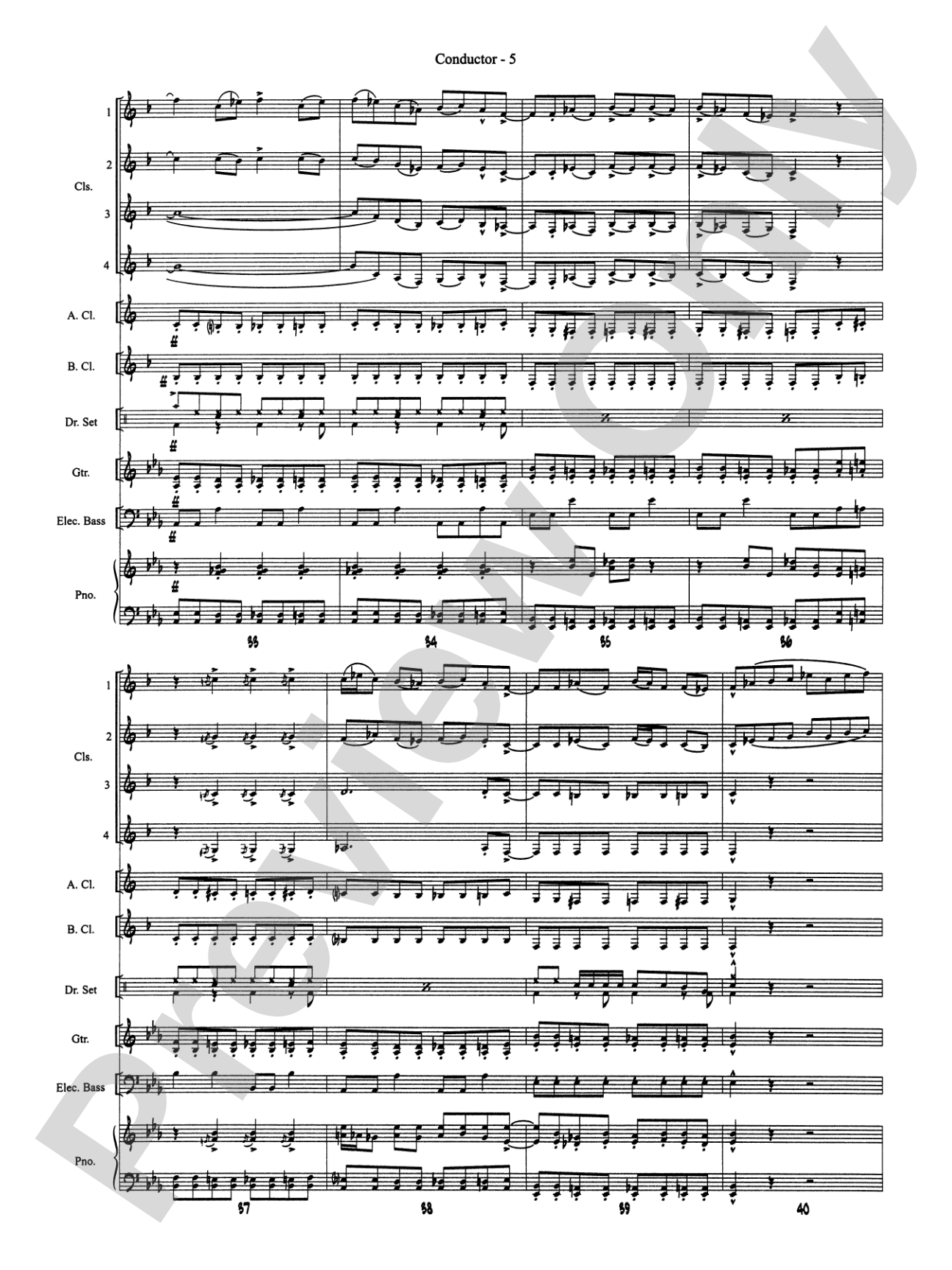 Batman Theme: Clarinet Choir