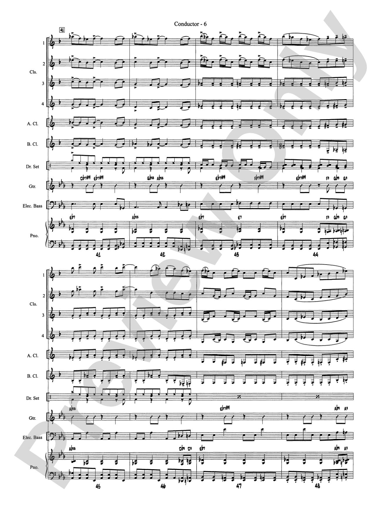 Batman Theme: Clarinet Choir